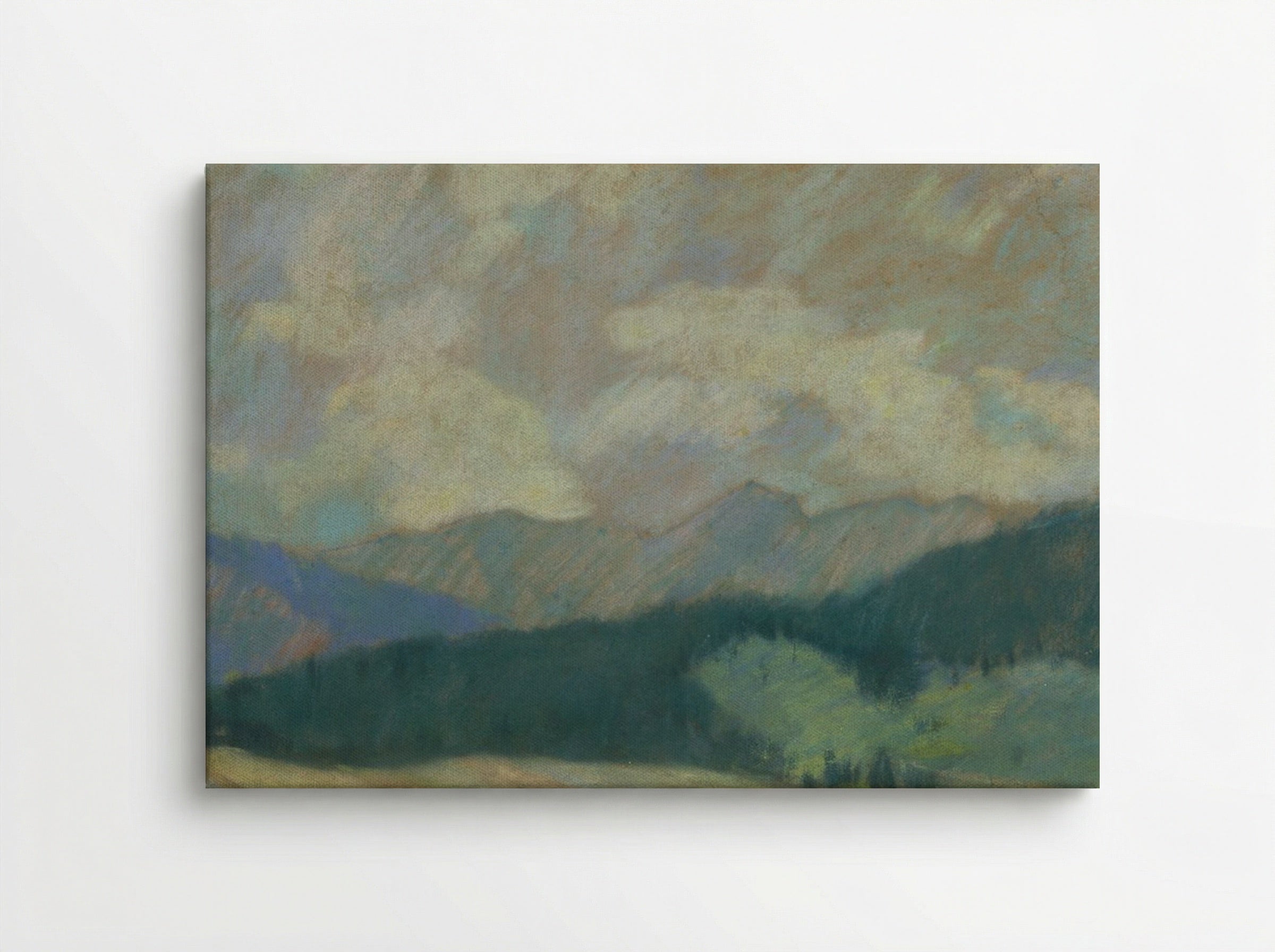 Mountain Landscape - Zolo Palugyay - Canvas