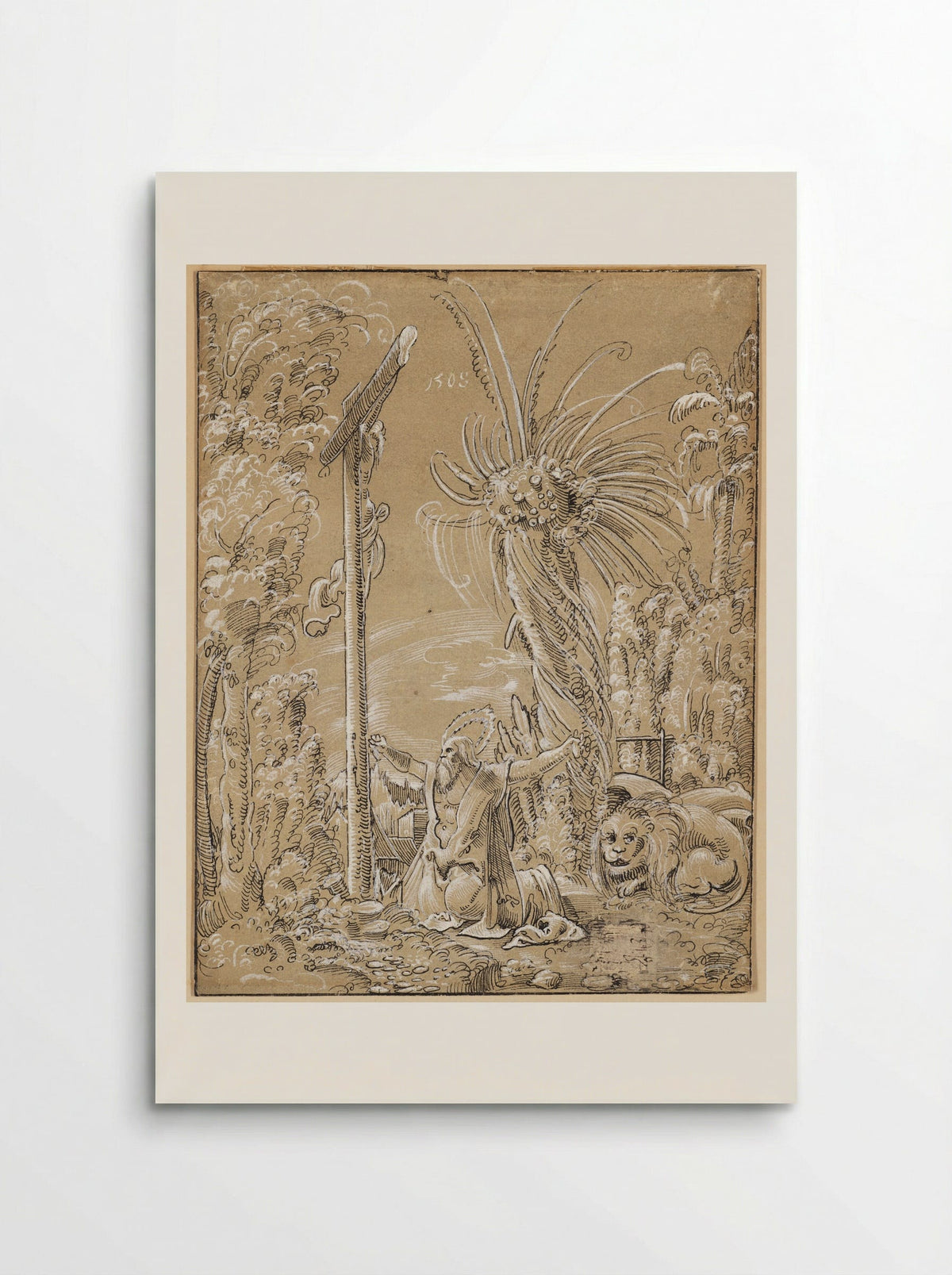 Saint Jerome in the Desert - Albrecht Altdorfer - Poster