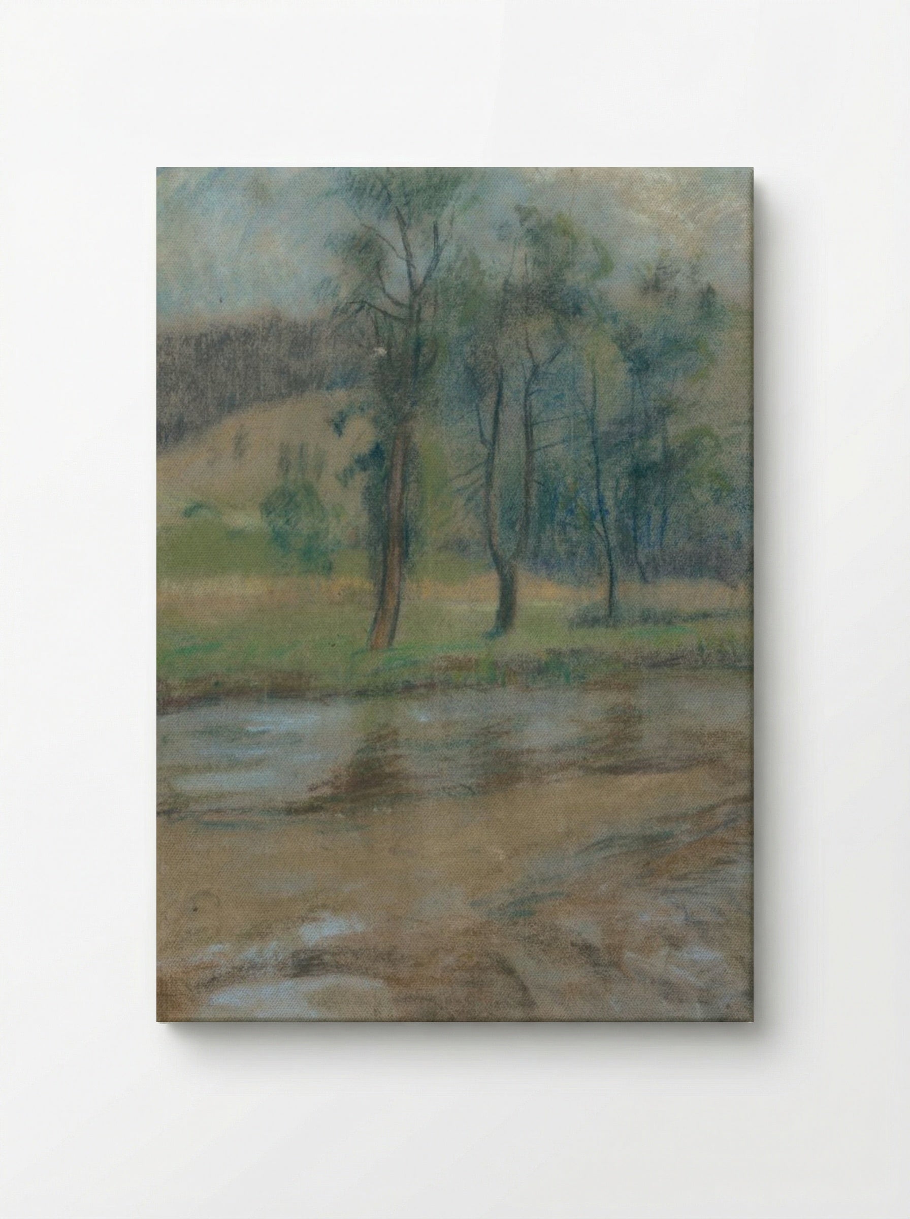 Trees by the River - Zolo Palugyay - Canvas