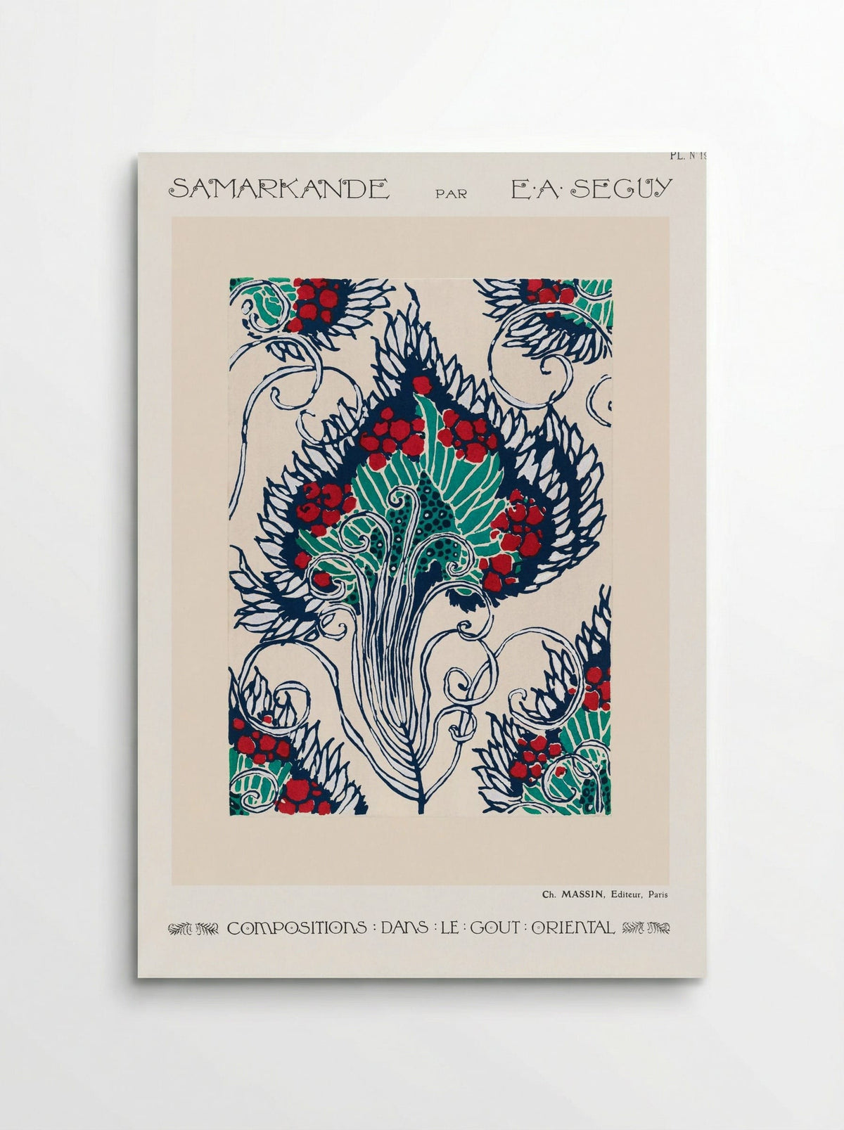 Samarkande, Planche 19 - Émile-Allain Séguy - Poster