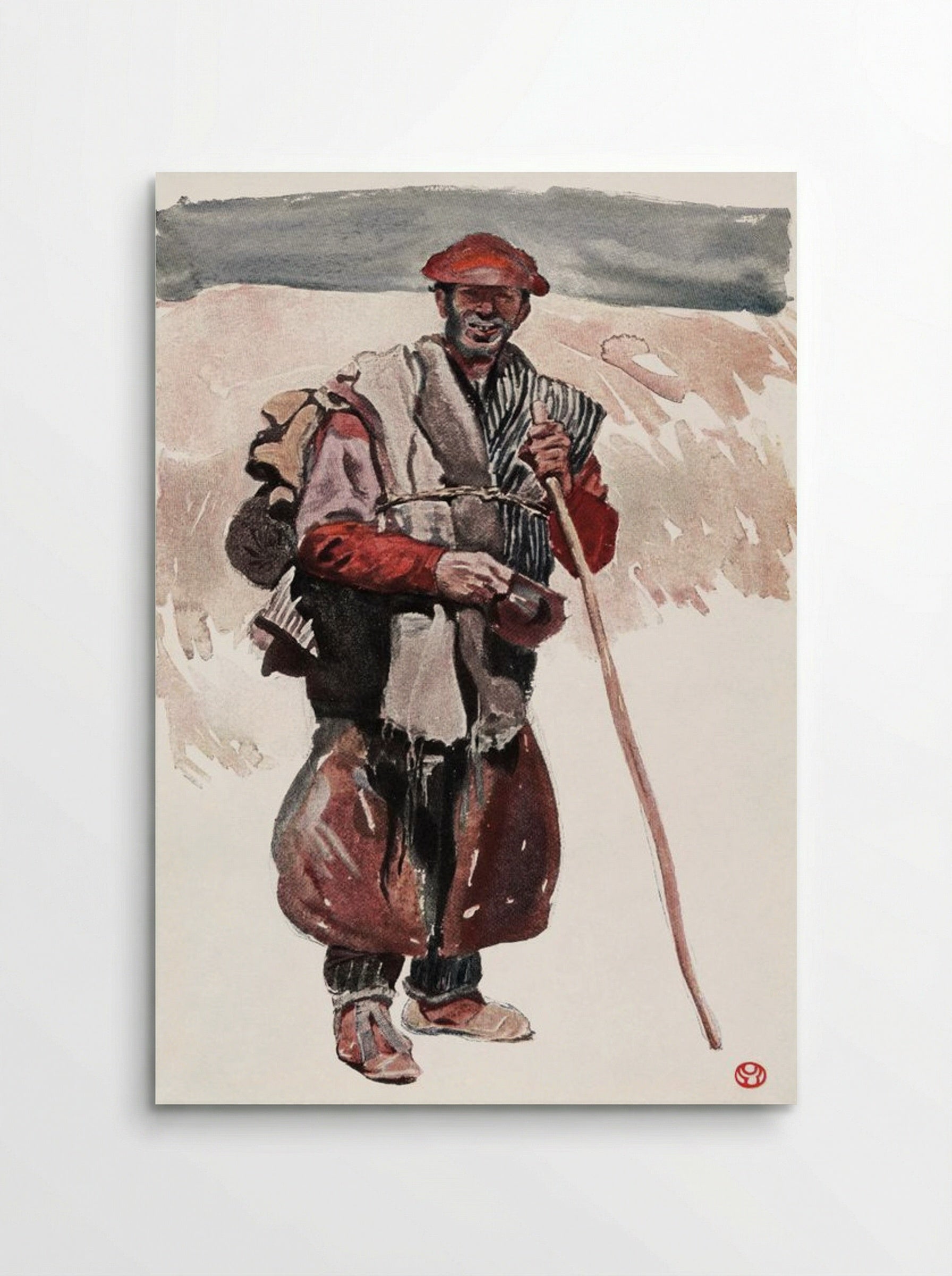 A Spanish Tramp - Edward Penfield - Poster