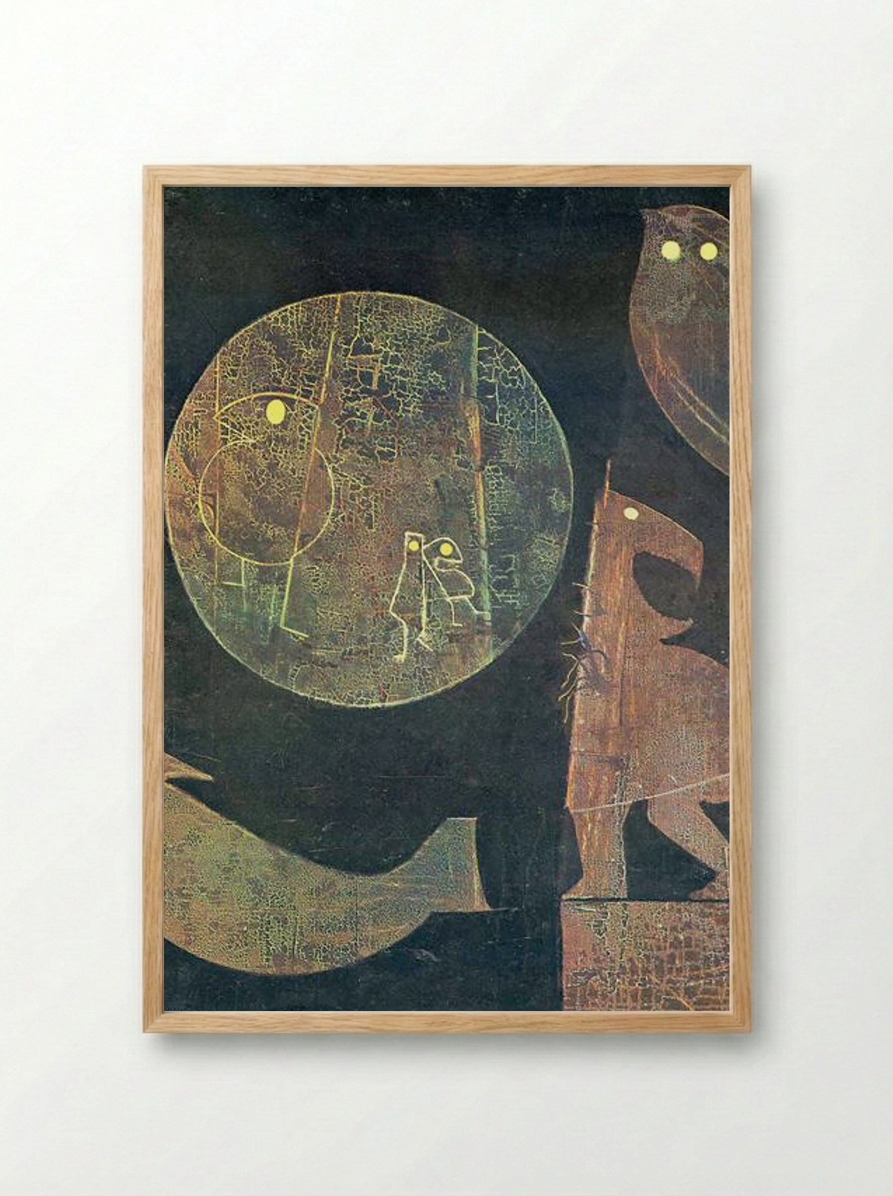 Some Animals Are Illiterate - Max Ernst - Framed Print Wood