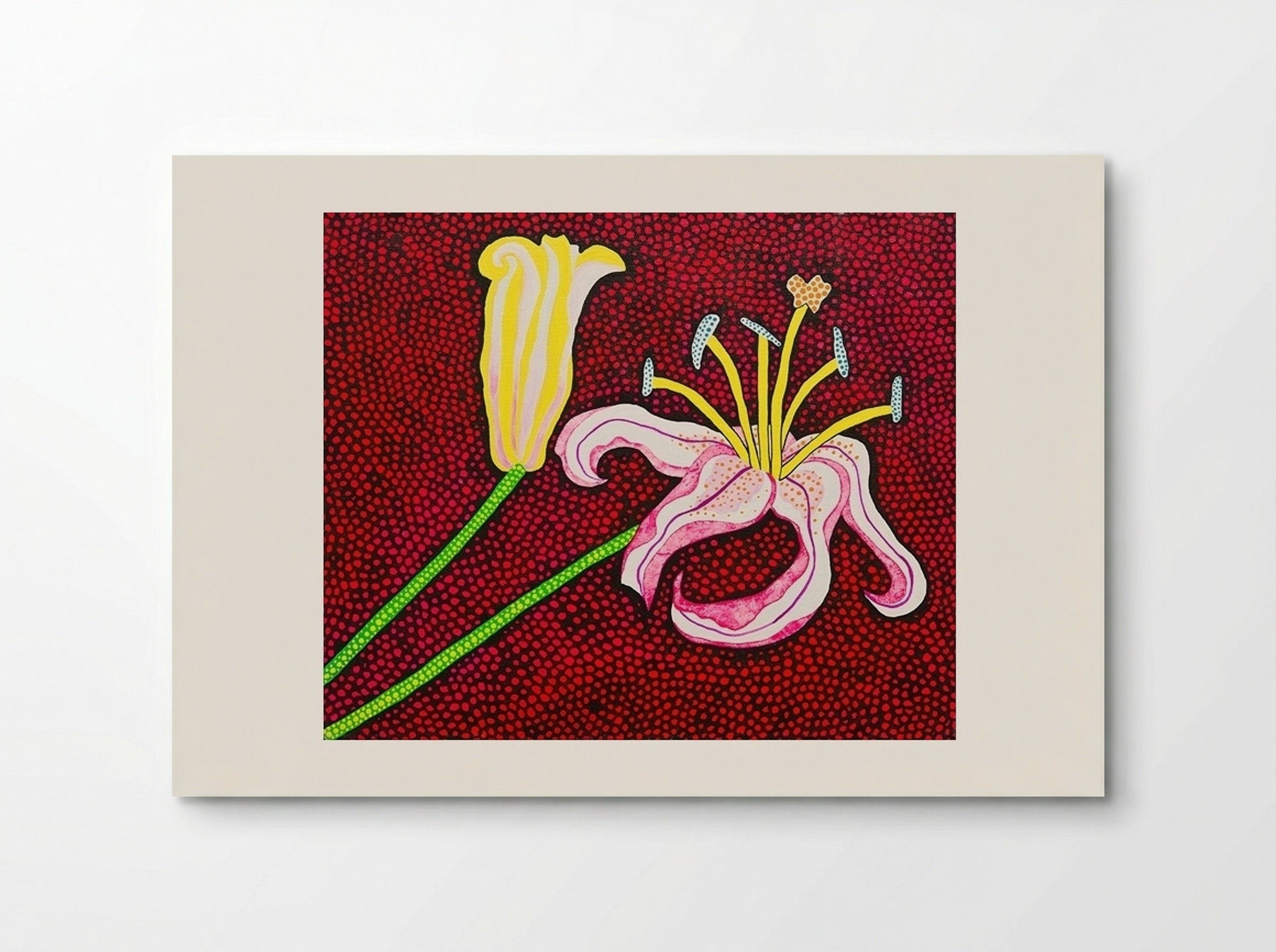 Ready to Blossom in the Morning - Yayoi Kusama - Poster