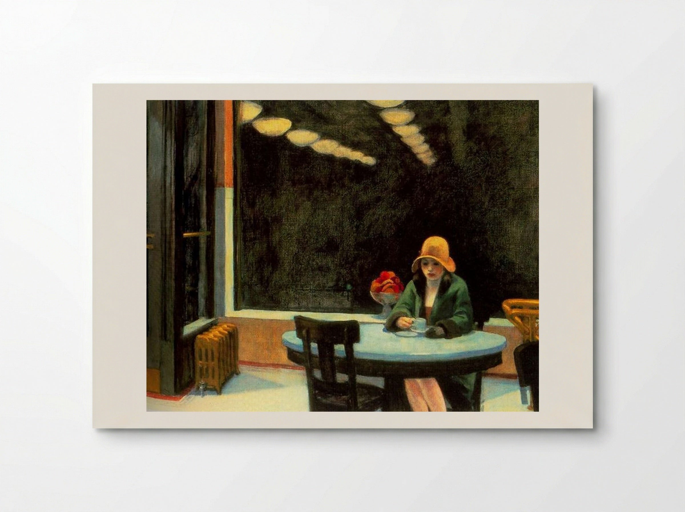 Automat - Edward Hopper - Poster