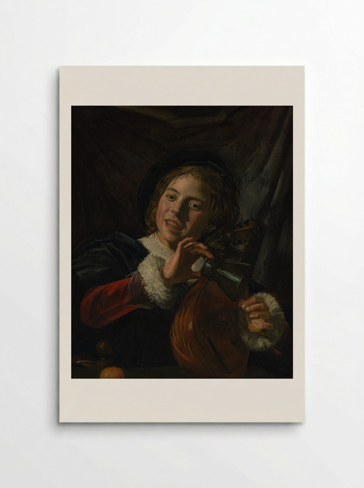 Boy with a Lute - Frans Hals - Poster