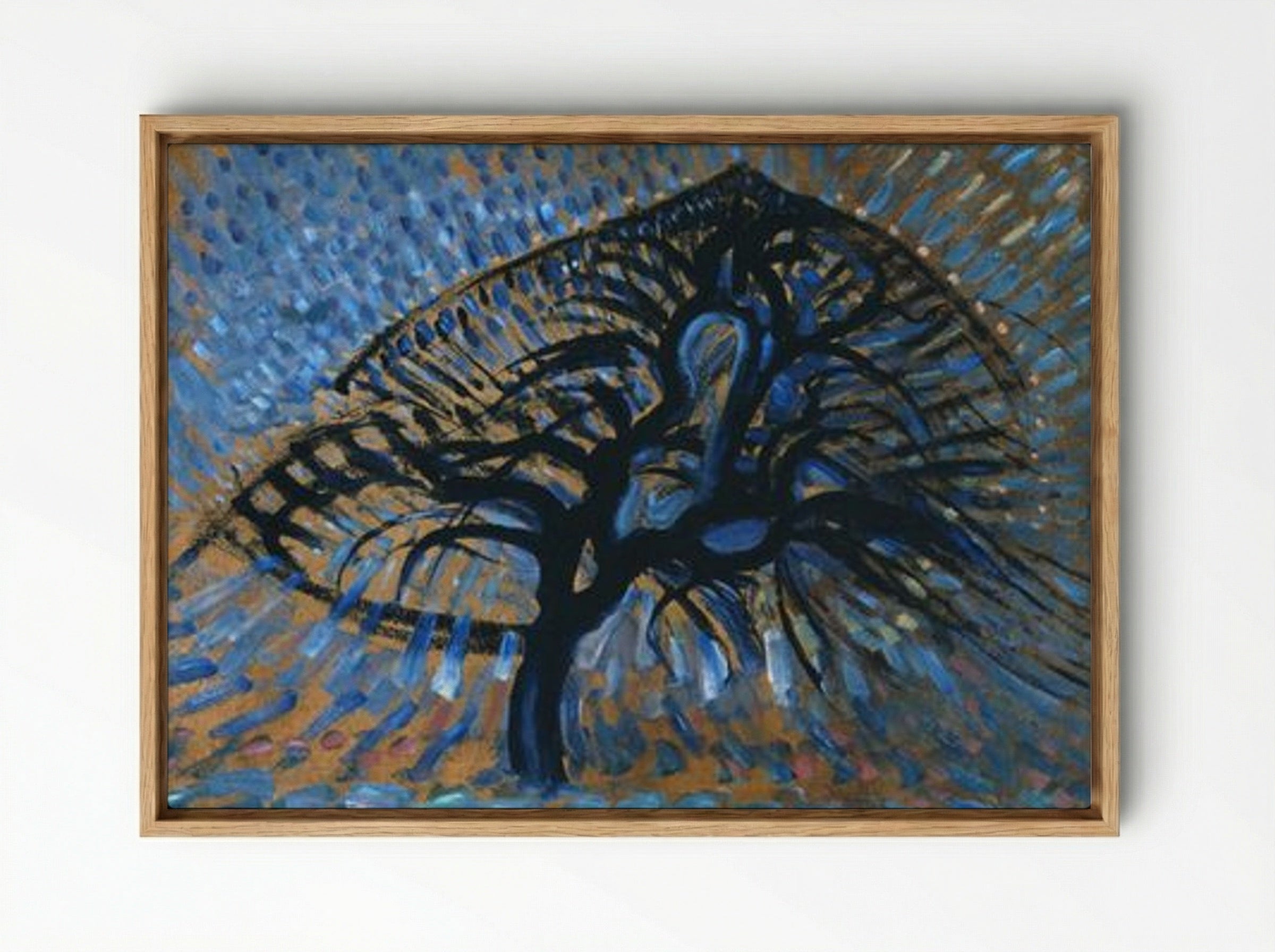 Apple Tree - Piet Mondrian - Framed Canvas Wood
