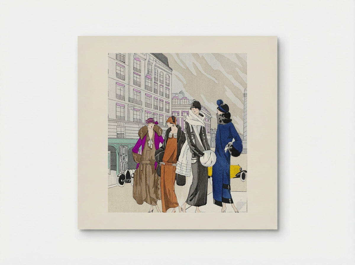 Four Ladies in Creations - Georges Prémet - Poster