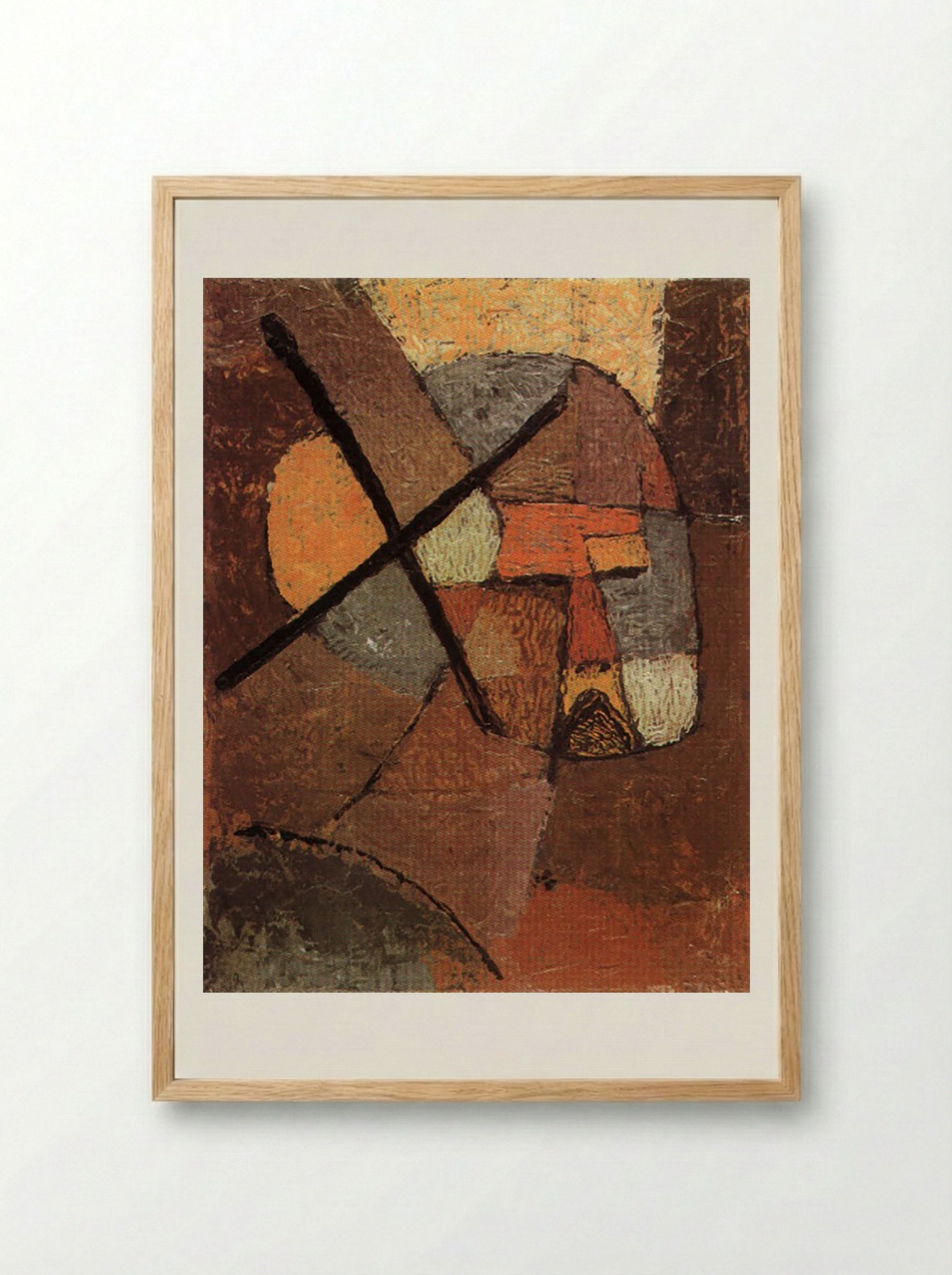 Struck from the List - Paul Klee - Framed Print Wood