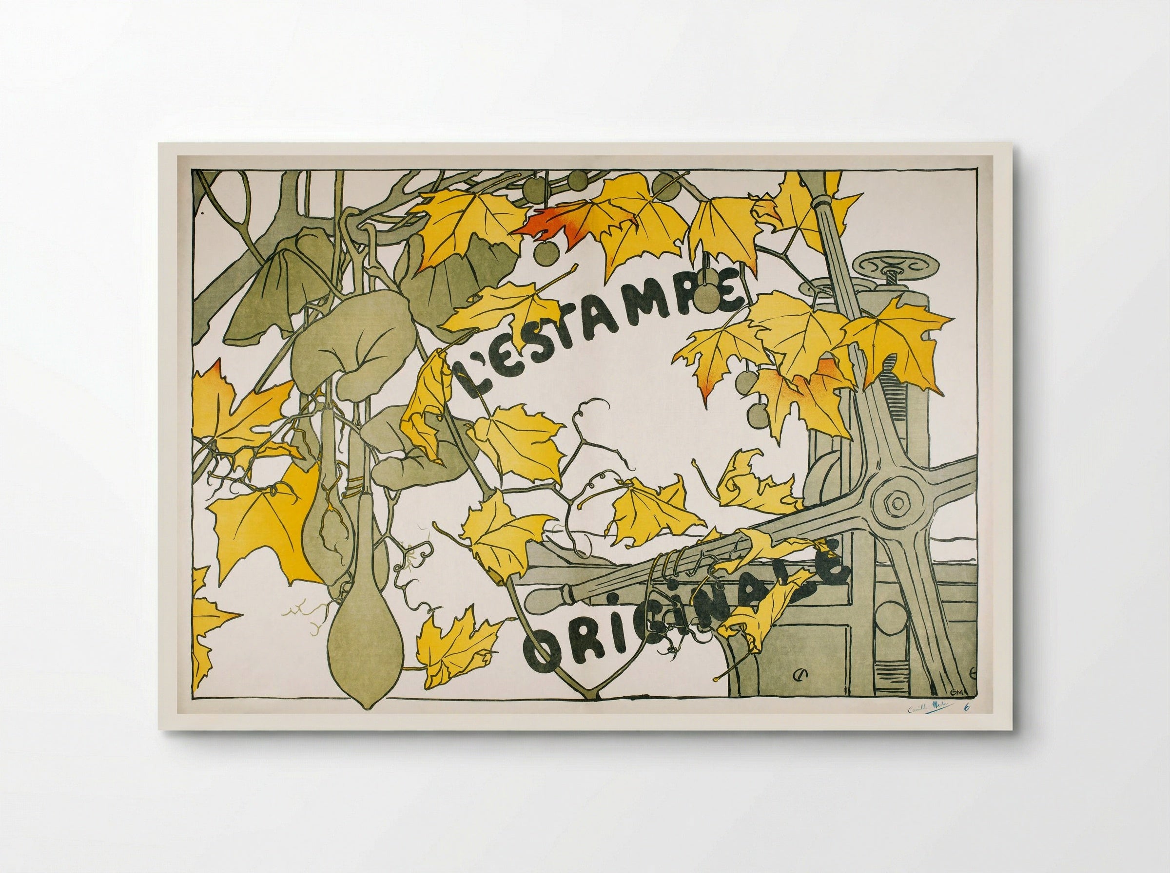 Cover for the Second Year of L'Estampe Originale - Camille Martin - Poster