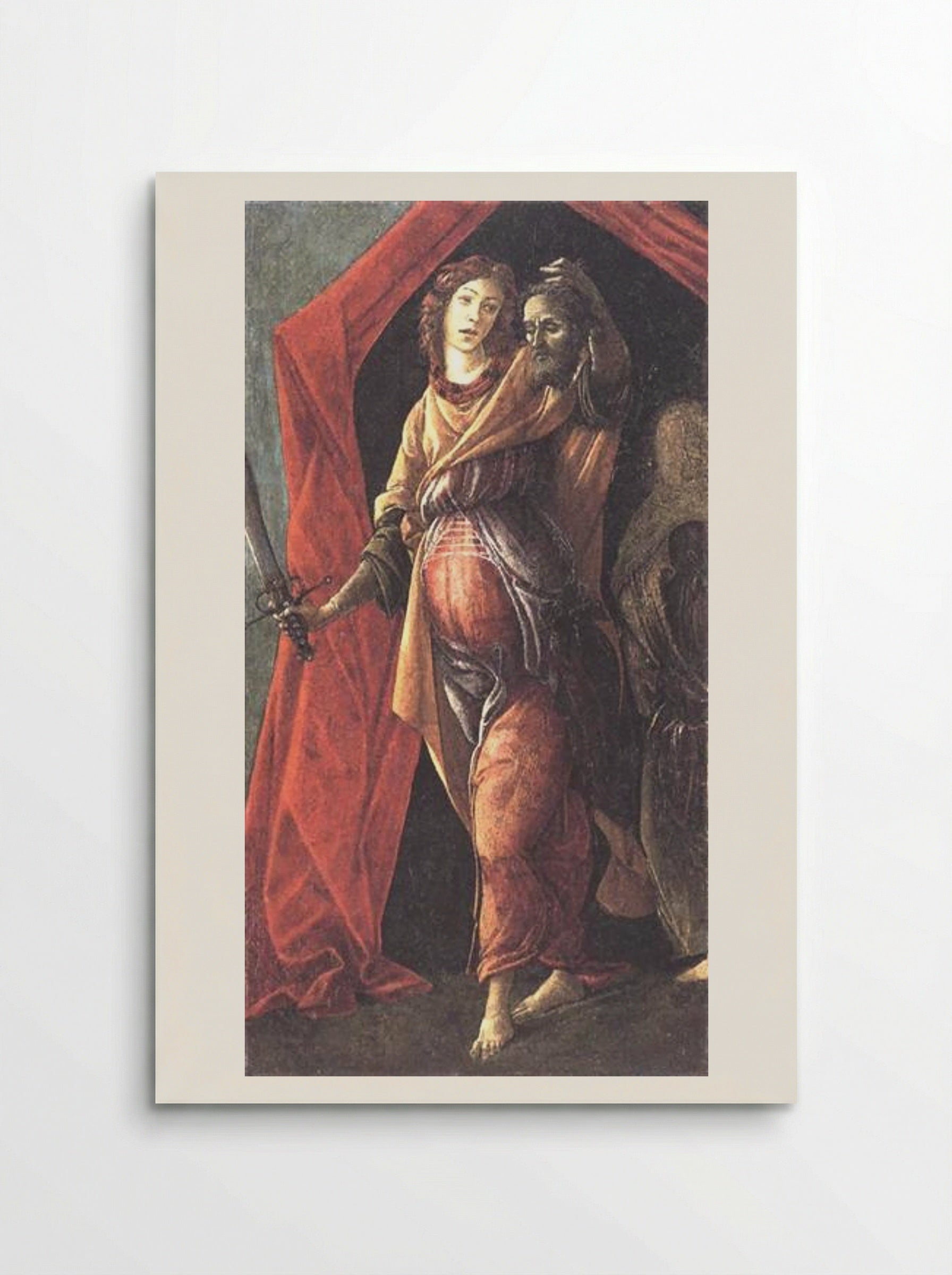 Judith Leaving the Tent of Holofernes - Sandro Botticelli - Poster