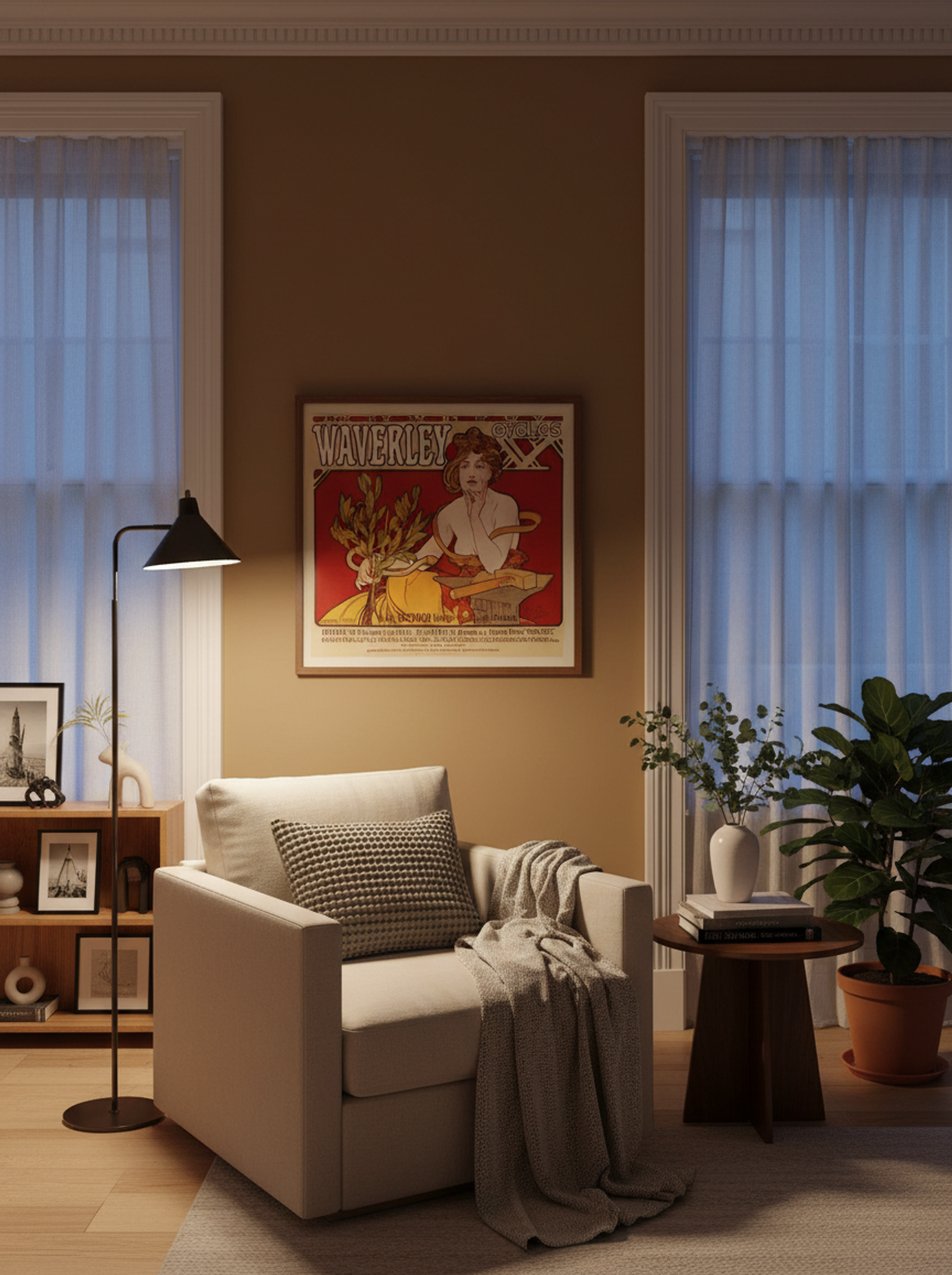 Cycles Waverley, Paris - Alphonse Mucha - Lifestyle