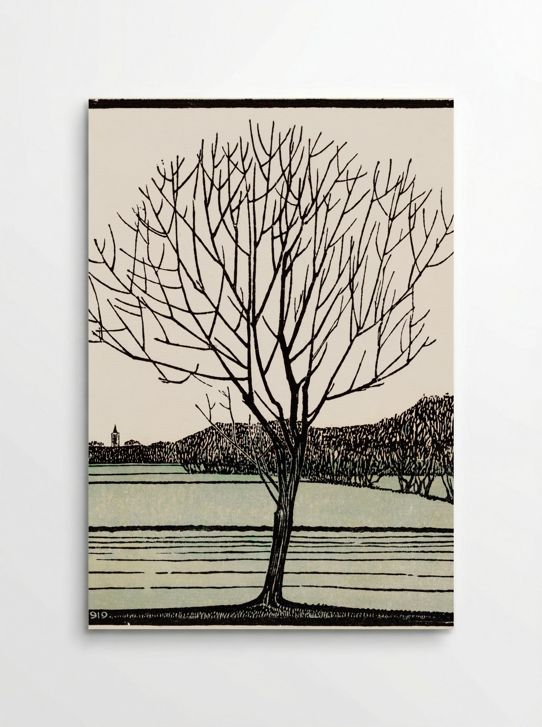 Bald Tree - Julie de Graag - Poster