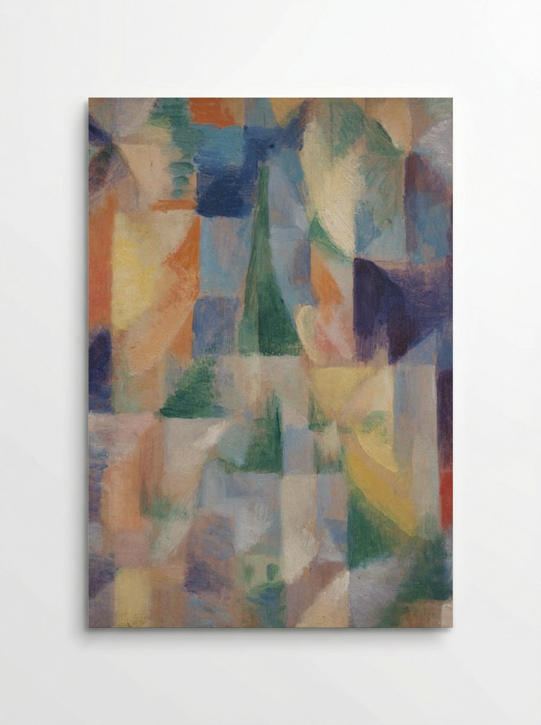 Untitled (Abstract Cityscape) - Fine Art Print - Poster