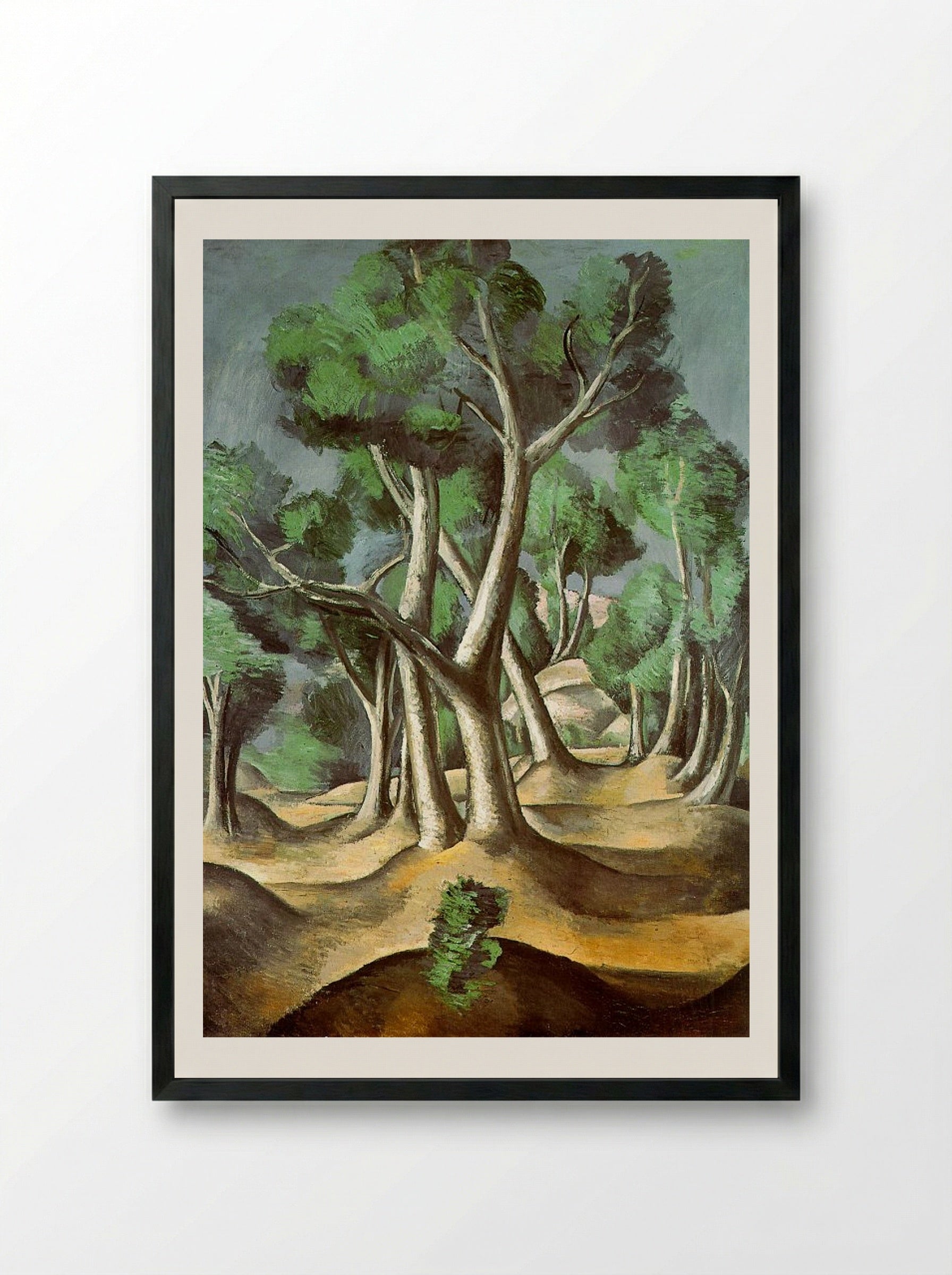 The Grove - André Derain - Framed Print Black