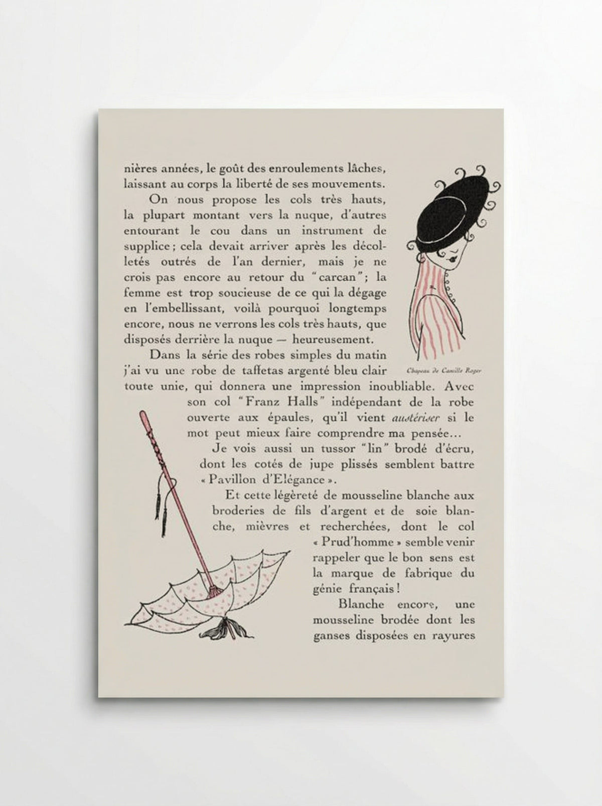 Autours Simples - George Barbier - Poster