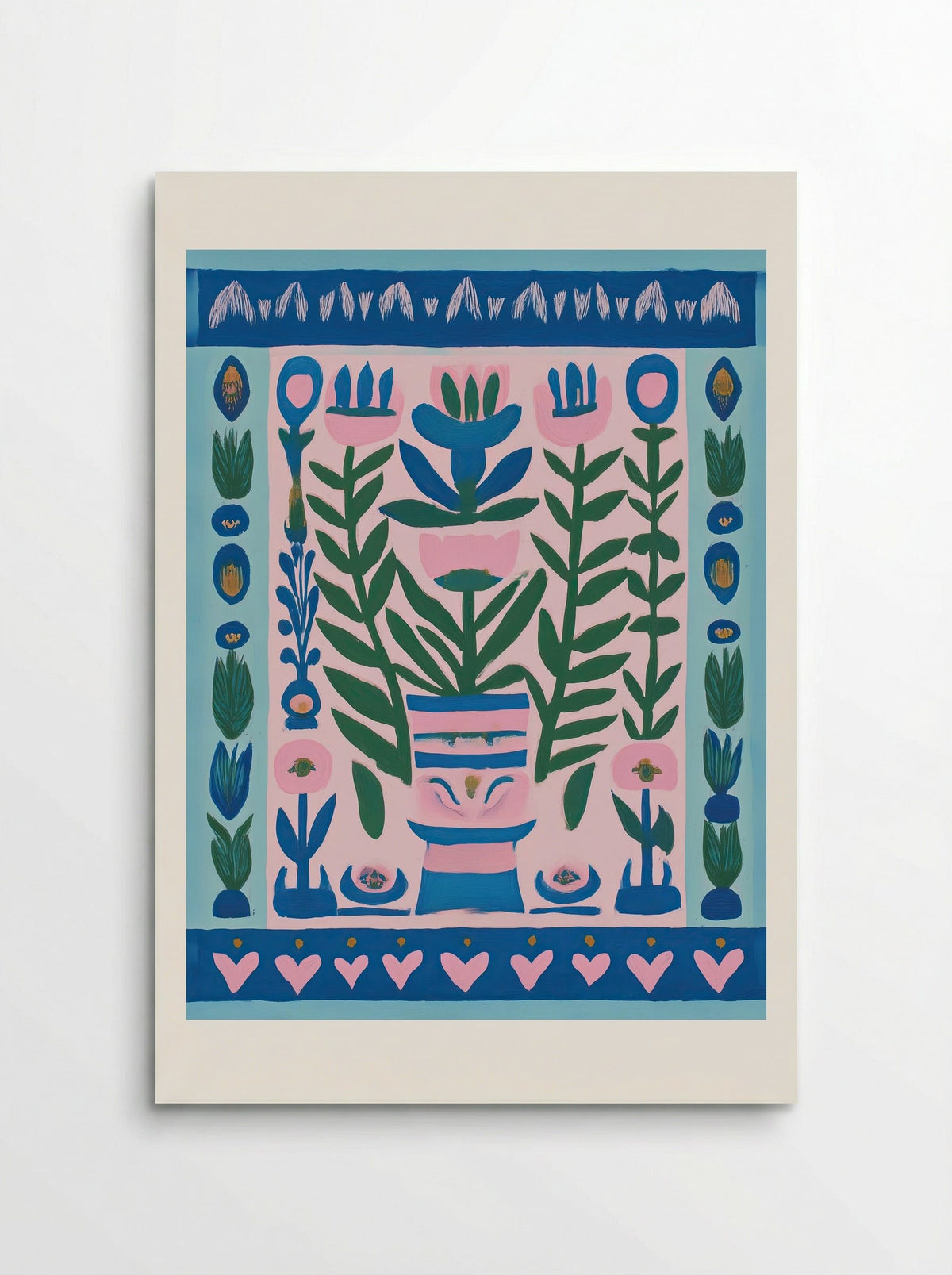 Flower Pot Harmony - Poster