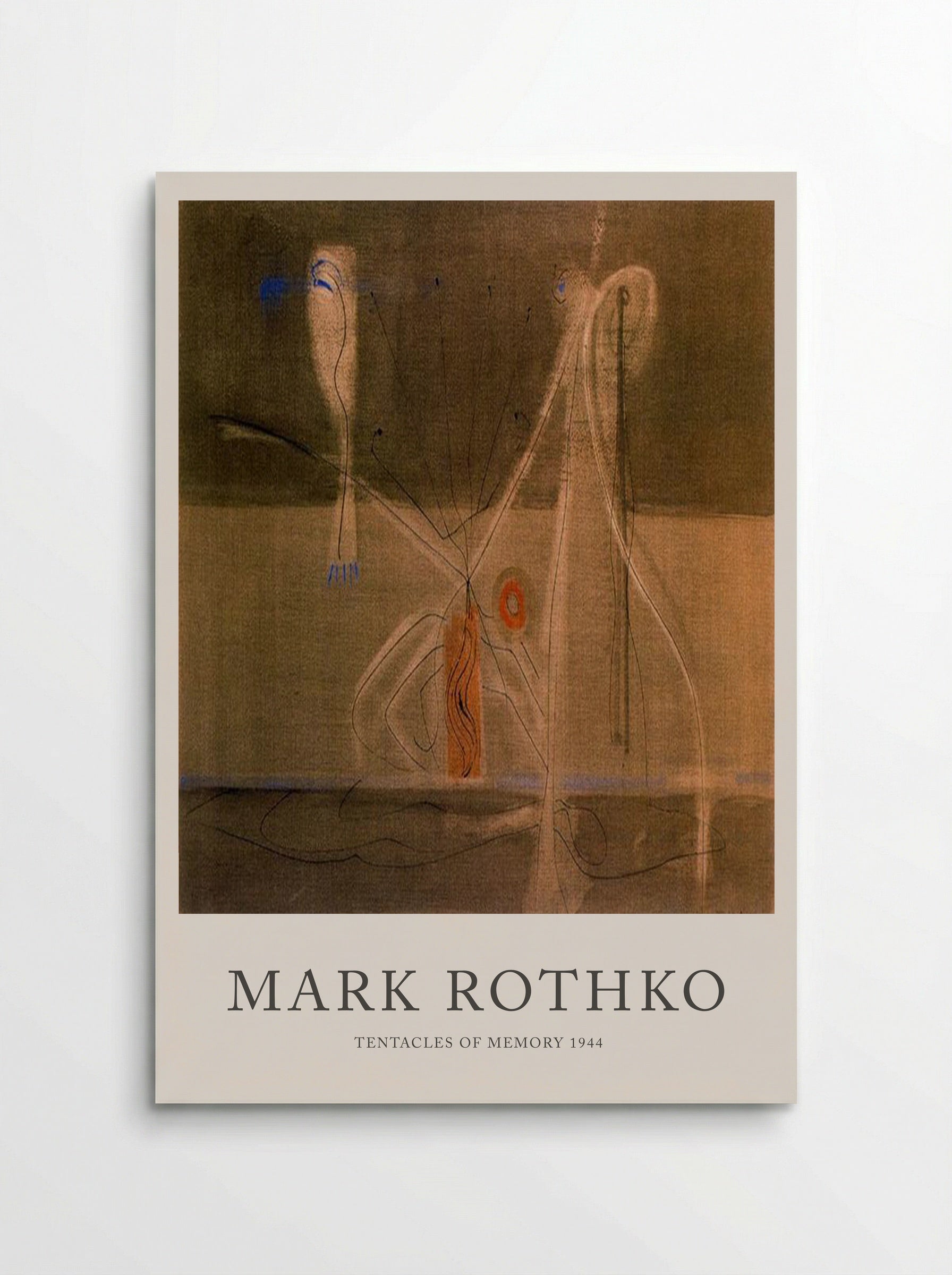 Tentacles of Memory - Mark Rothko - Poster