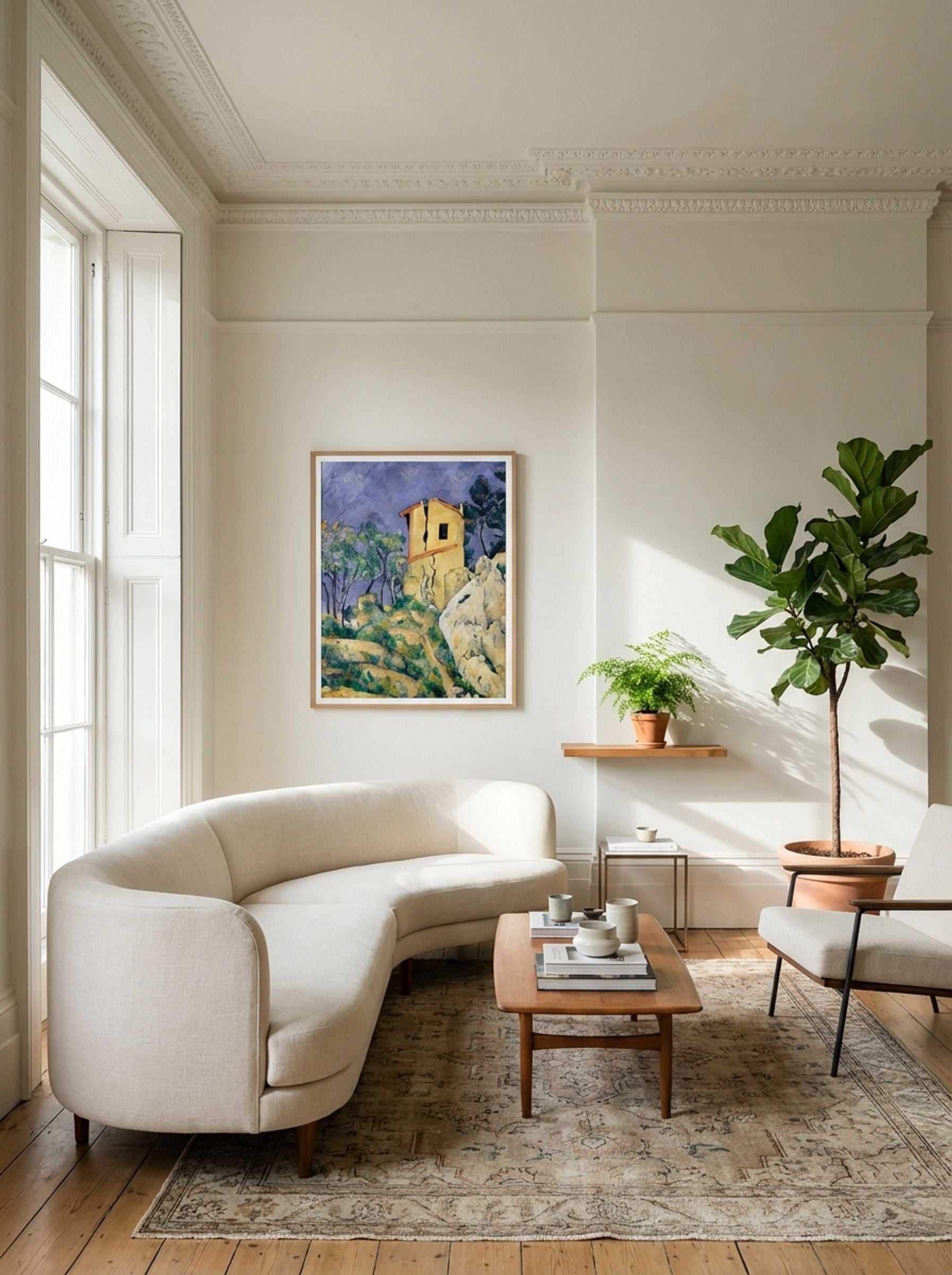 The House with the Cracked Walls - Paul Cézanne - Lifestyle