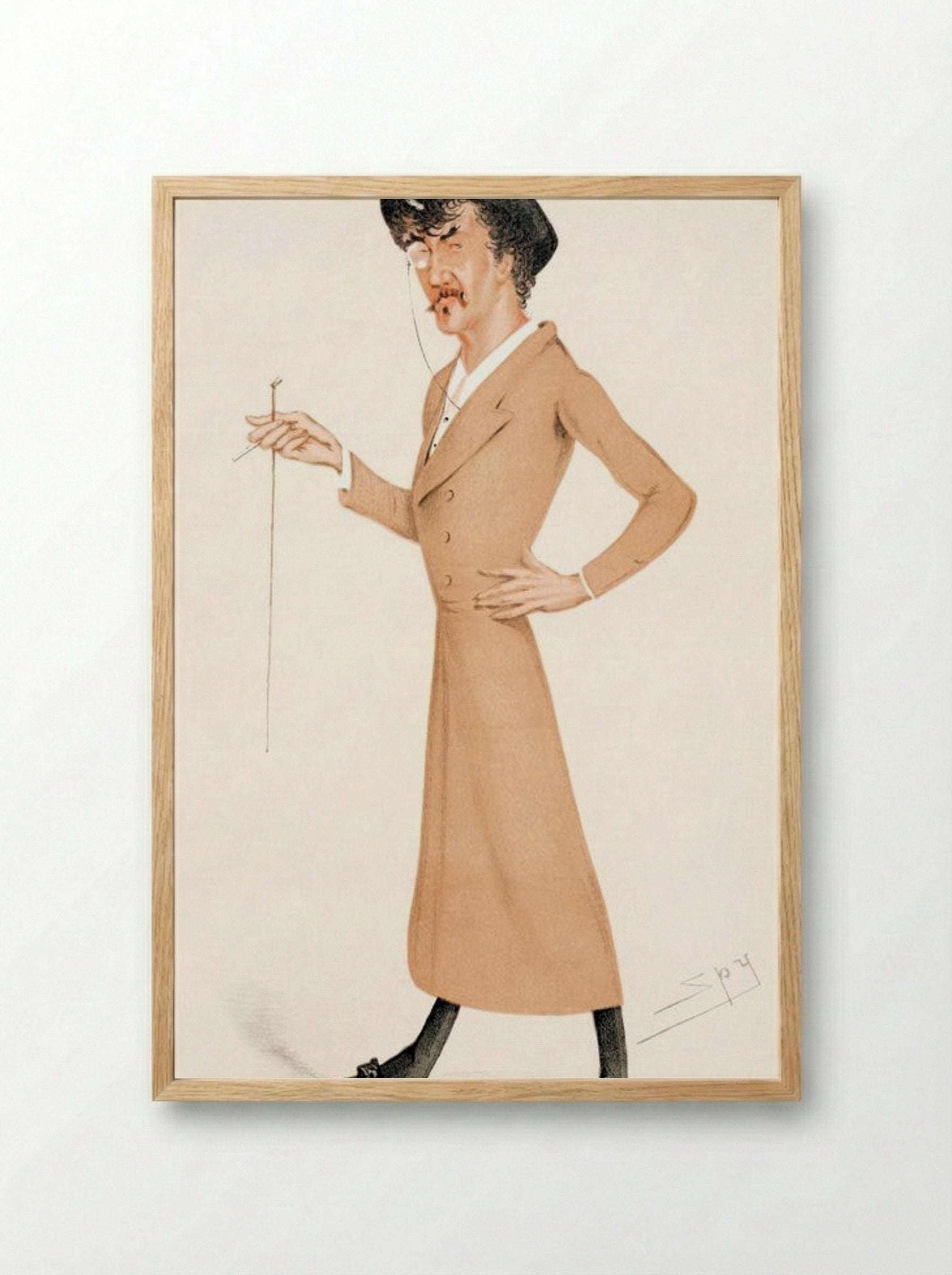 A Symphony - Sir Leslie Ward - Framed Print Wood