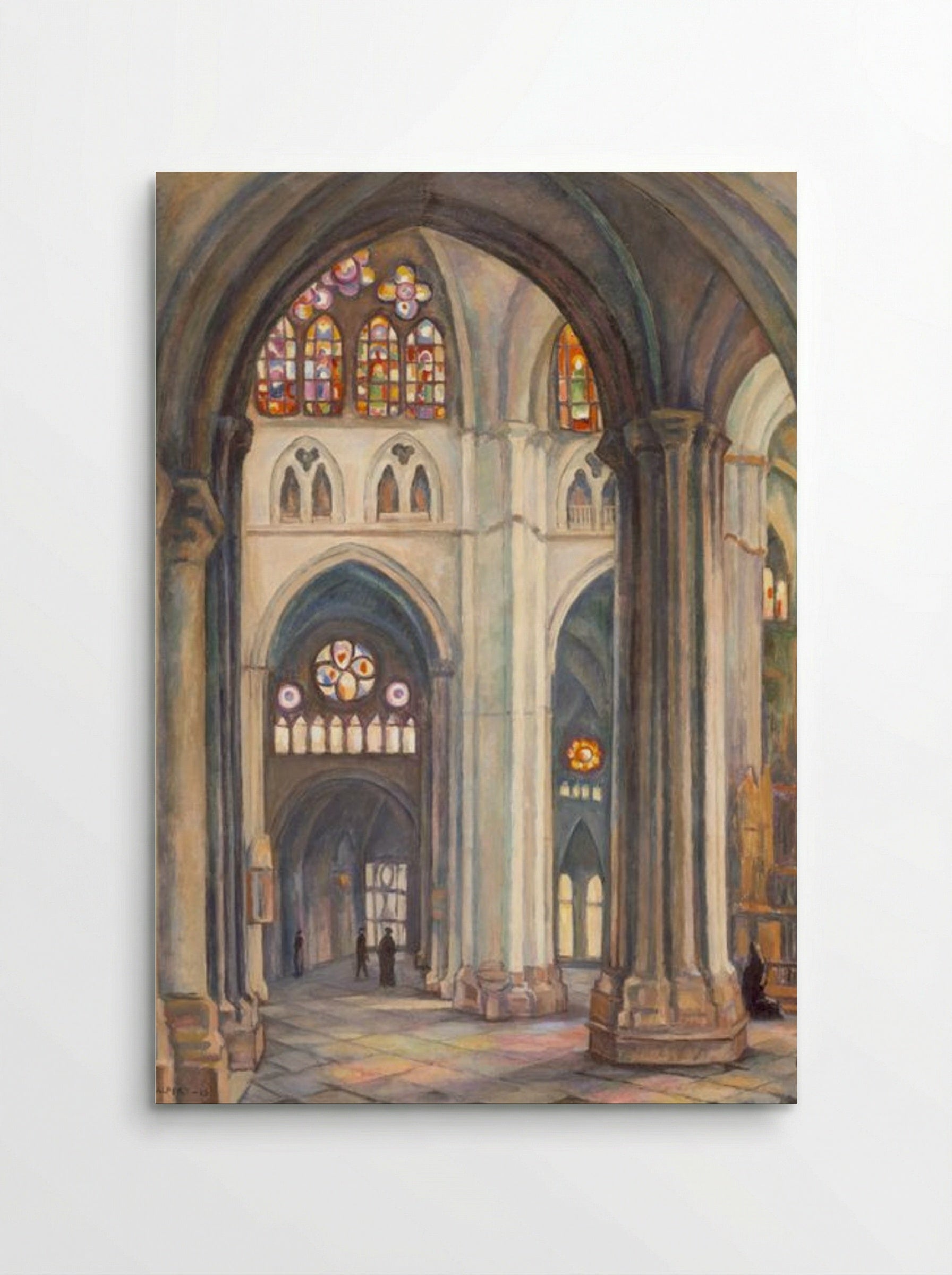 Toledo Cathedral - Samuel Halpert - Poster