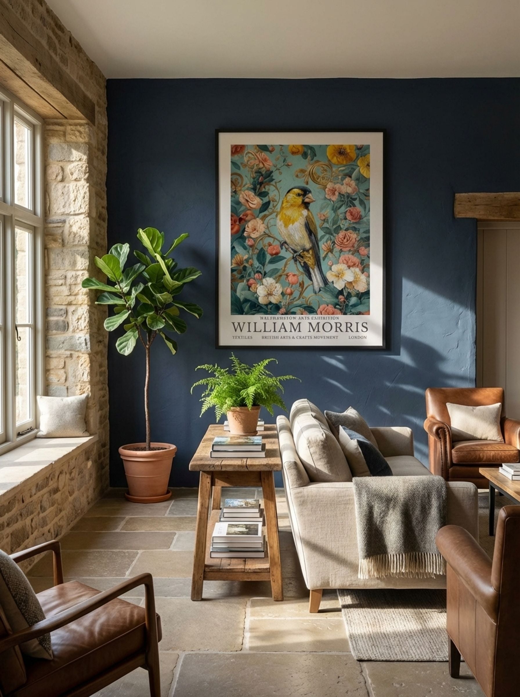 Goldfinch Glow - William Morris - Lifestyle