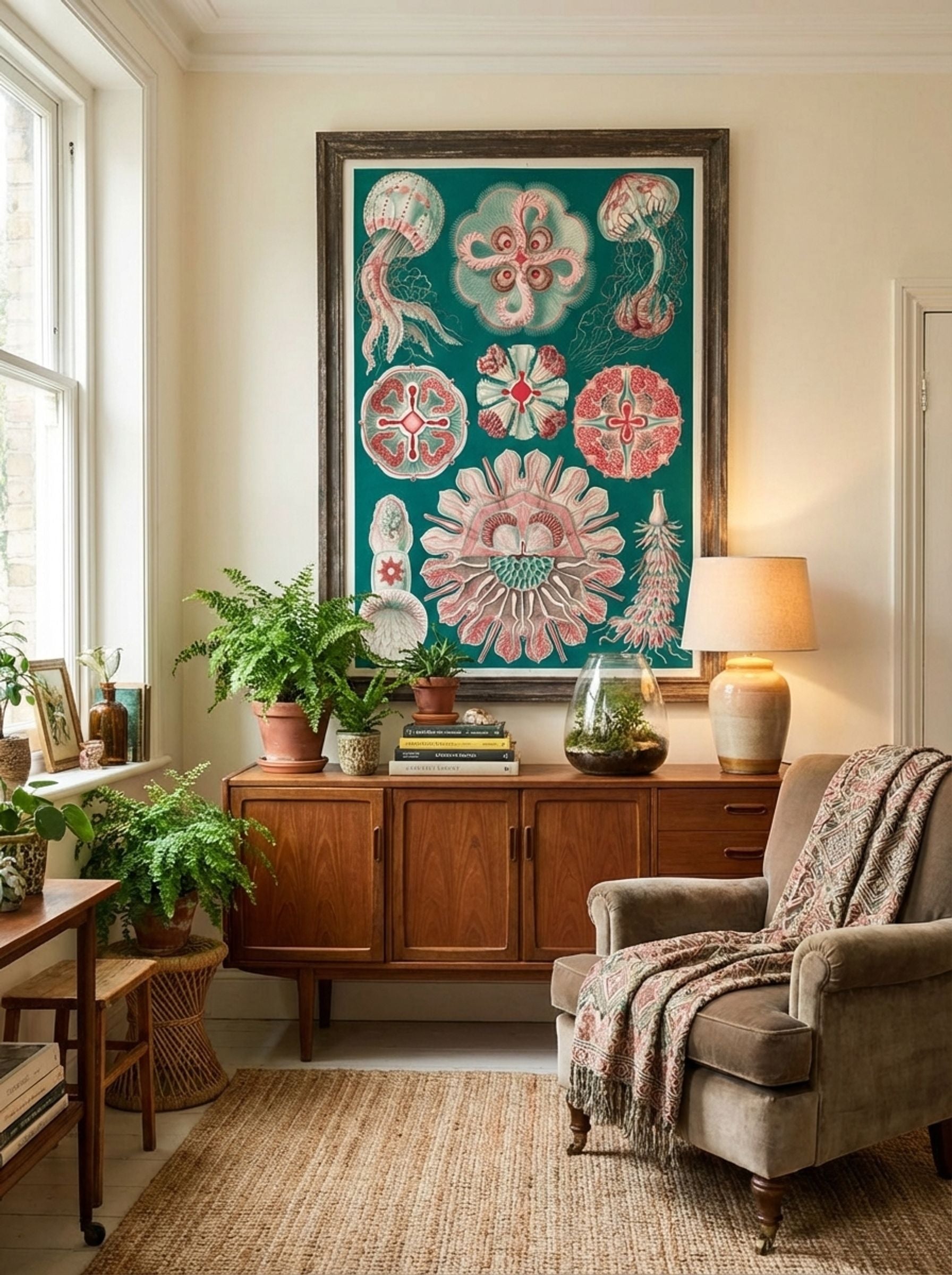 Discomedusae-Schweibenquallen (1904) - Ernst Haeckel - Lifestyle