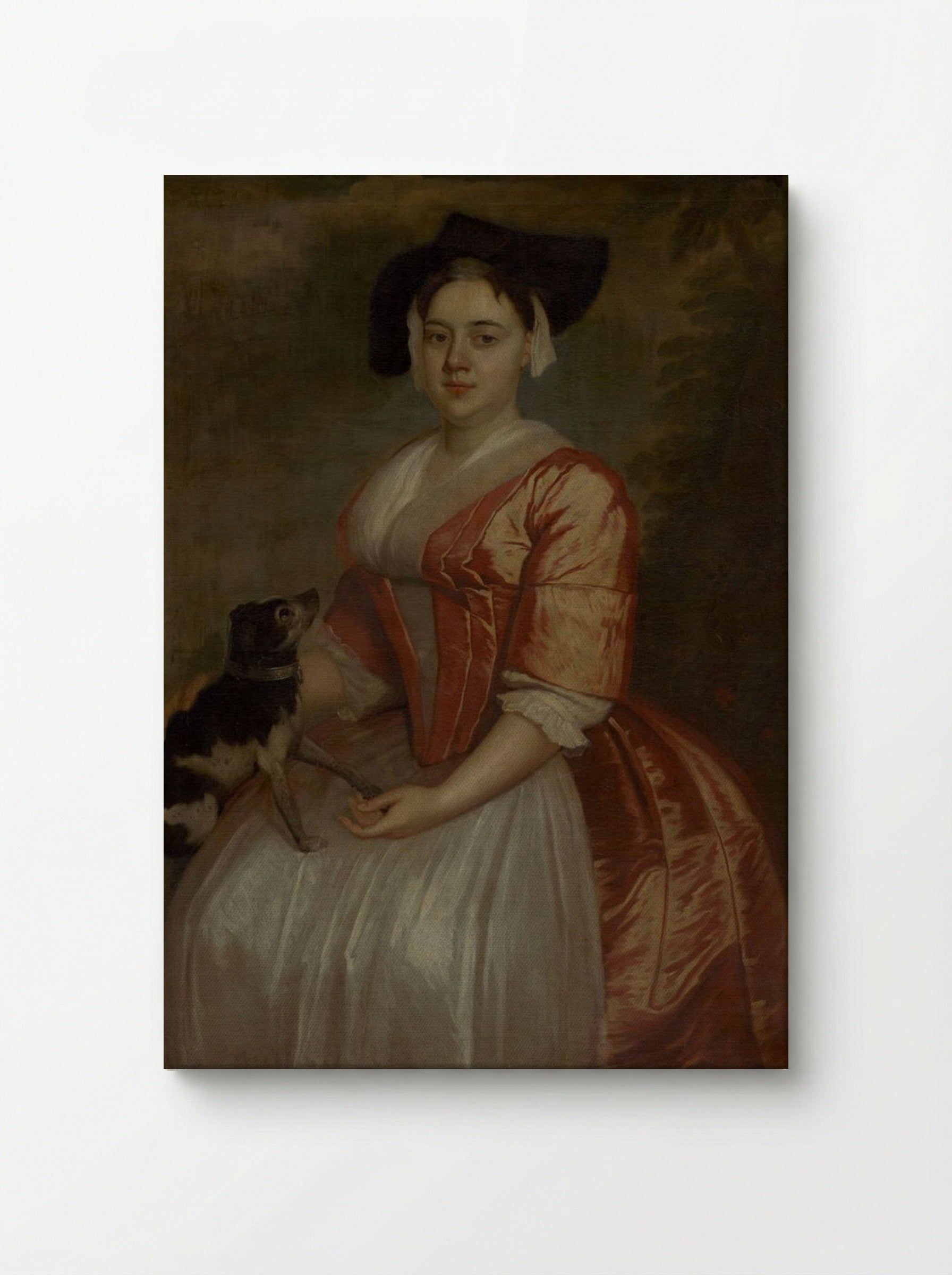 Miss Charlotte Collot - Thomas Gainsborough - Canvas