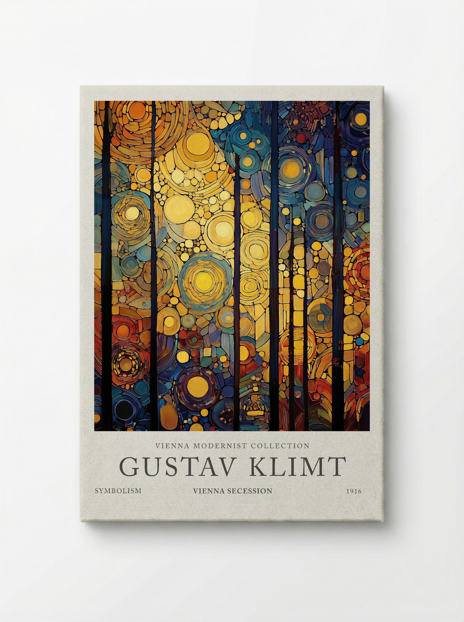 Twilight Forest Bloom - Gustav Klimt