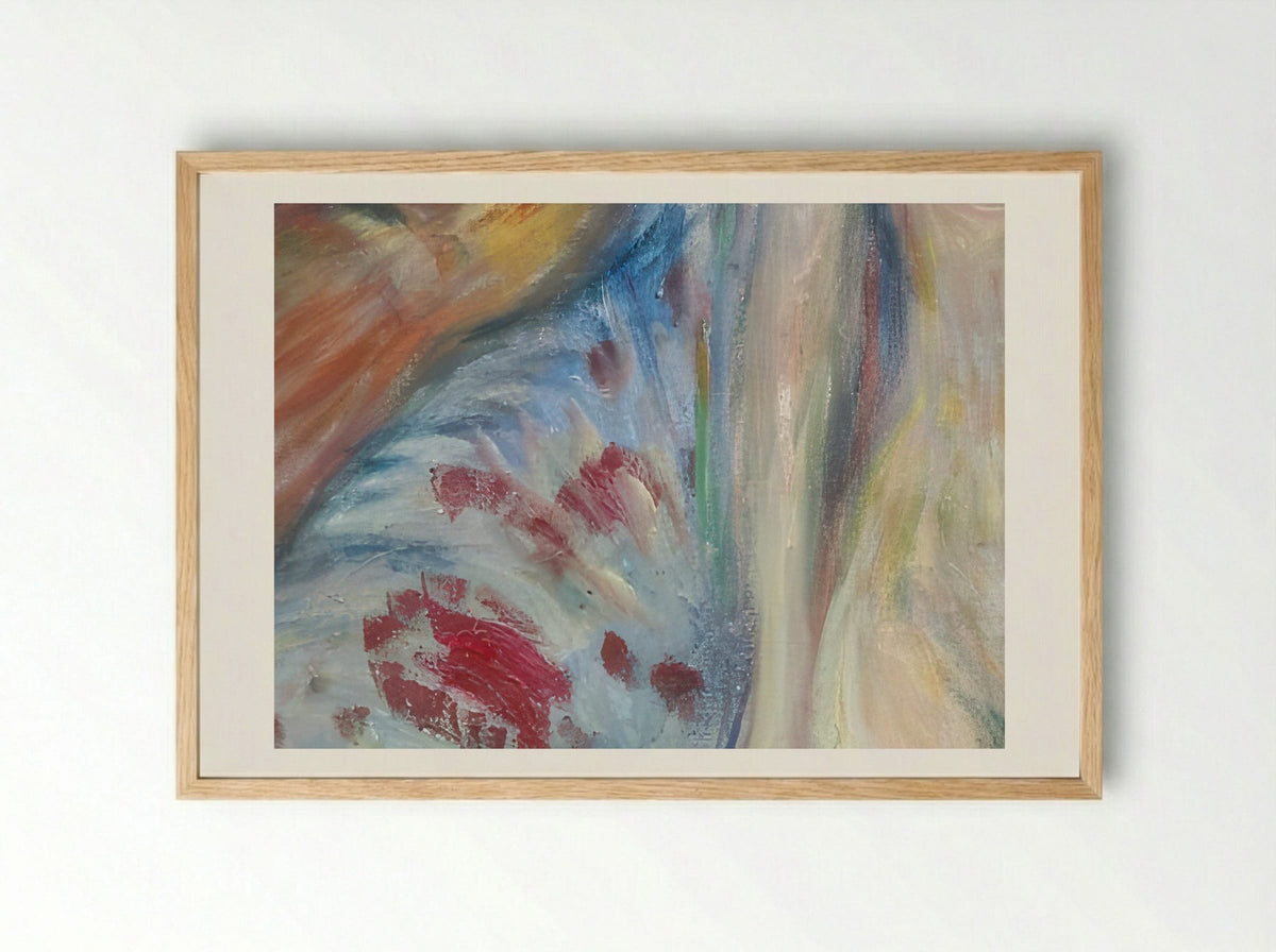 The Death of Marat - Edvard Munch - Framed Print Wood