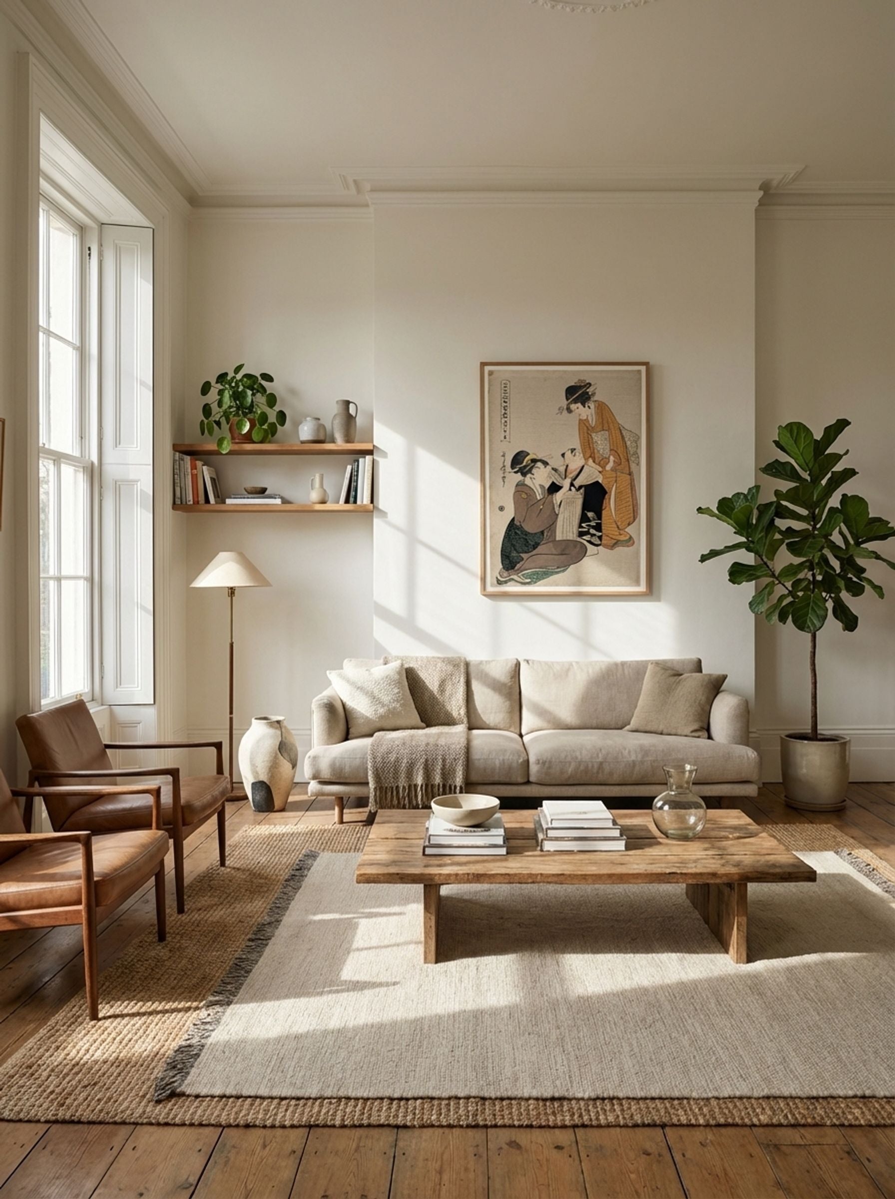 Dressing a Boy on the Occasion of His First Letting His Hair Grow - Utagawa Kunisada (Toyokuni III) - Lifestyle
