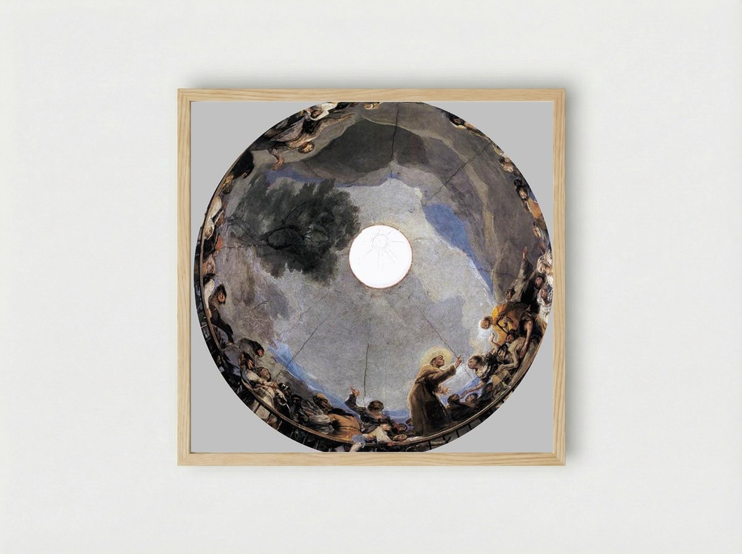 The Miracle of St. Anthony - Francisco Goya - Framed Print Wood