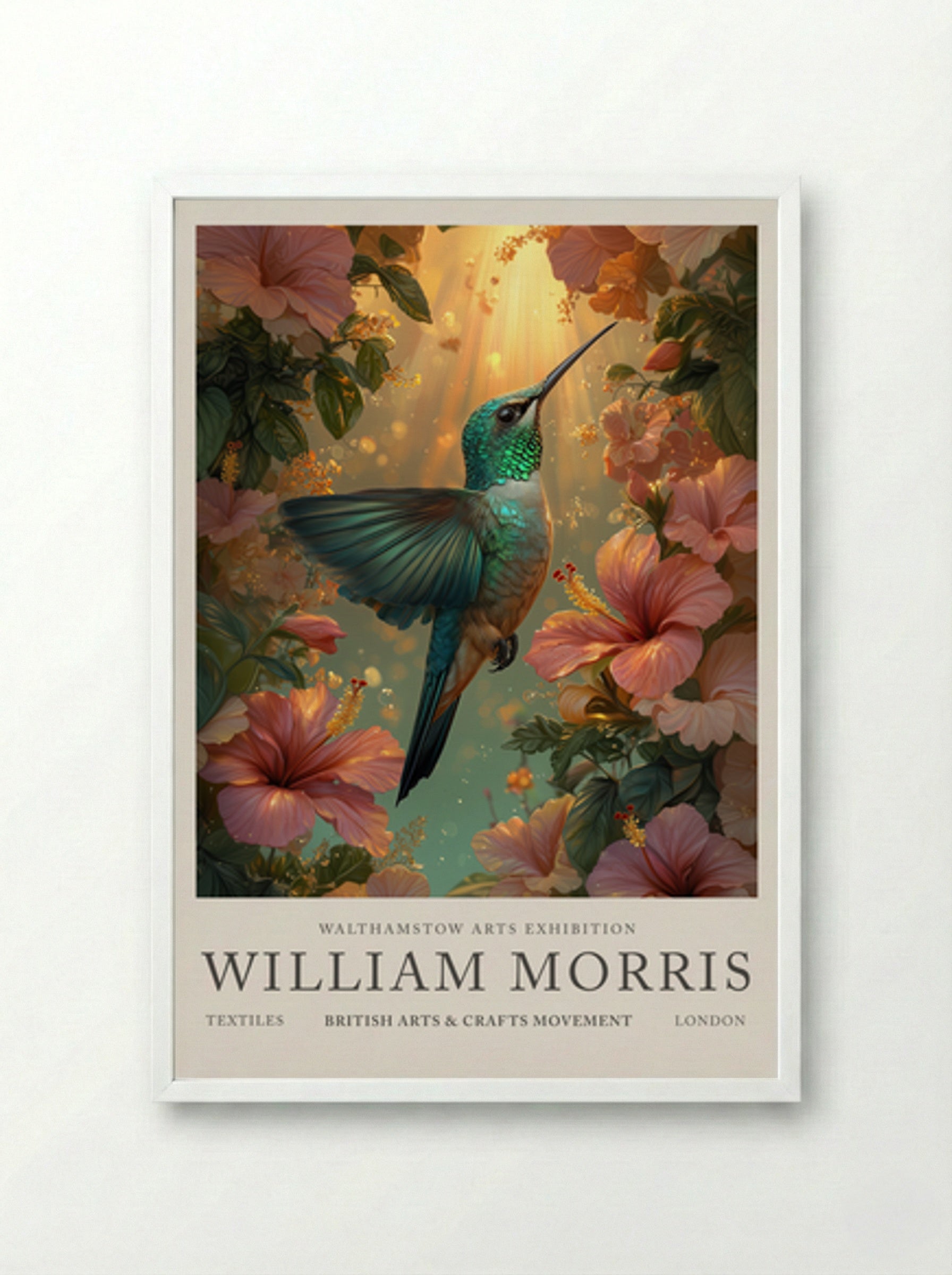 Hummingbird Halo - William Morris