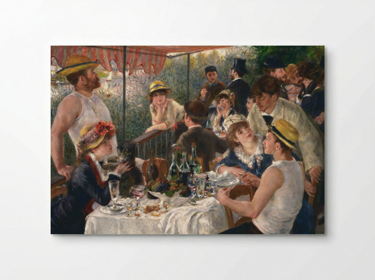 The Luncheon of the Boating Party - Pierre-Auguste Renoir - Poster