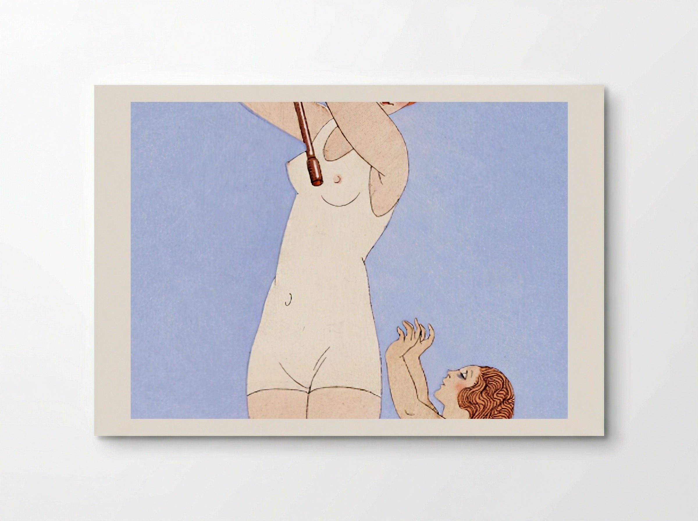 Au Lido, Plate no. 14 - George Barbier - Poster