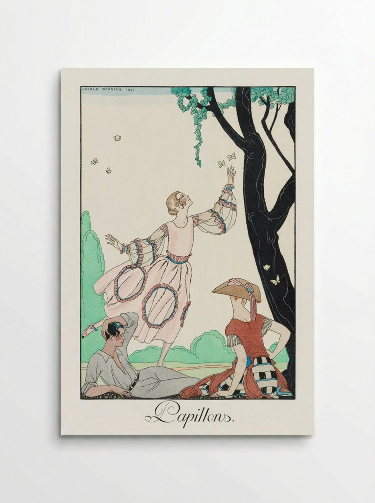 Papillons - George Barbier - Poster