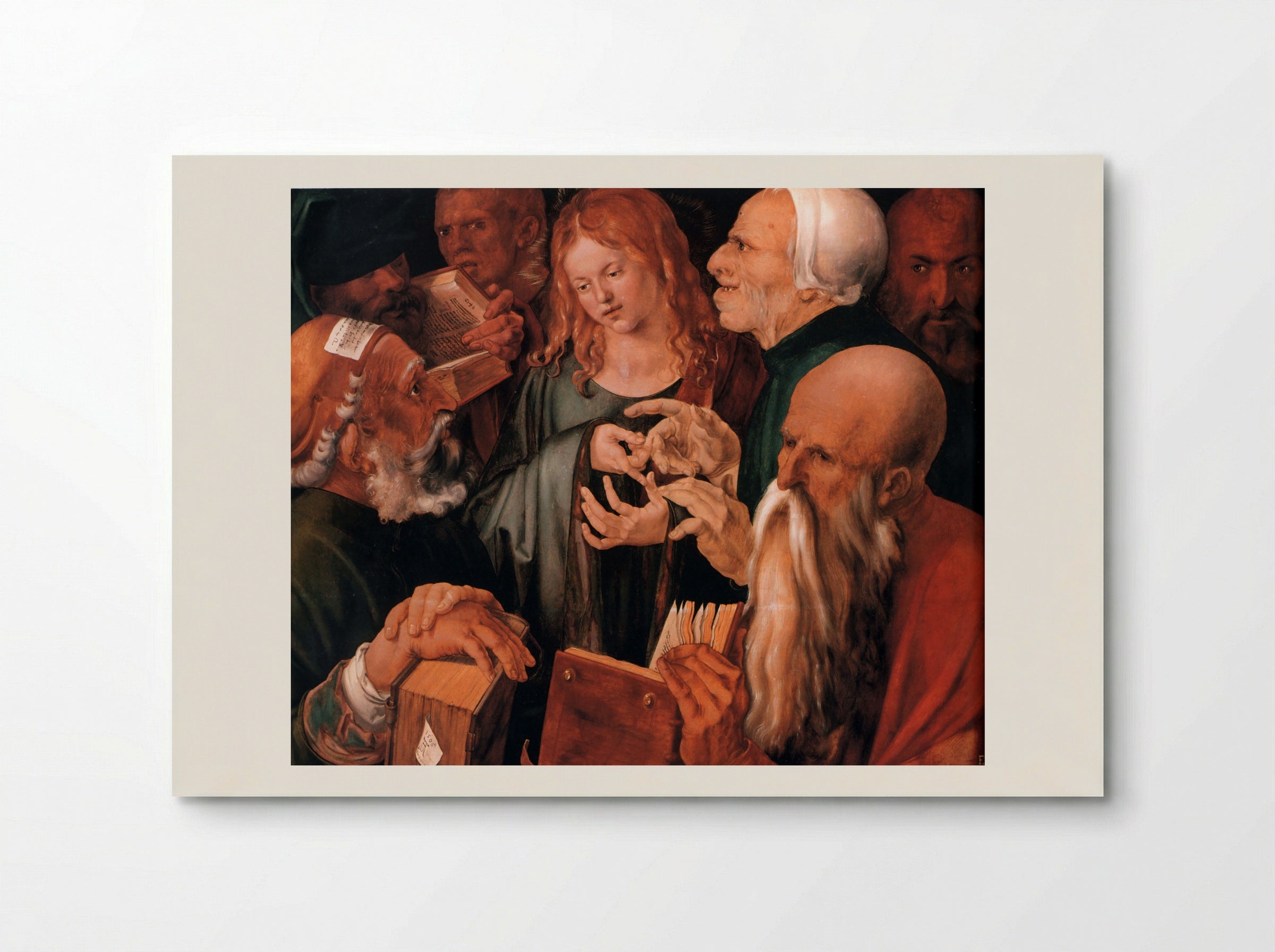 Christ among the Doctors - Albrecht Dürer - Poster
