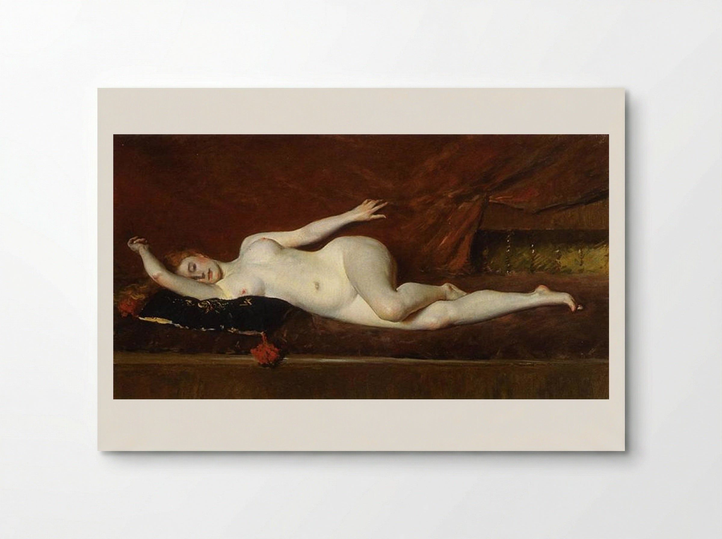 A Study in Curves - William Merritt Chase - Poster