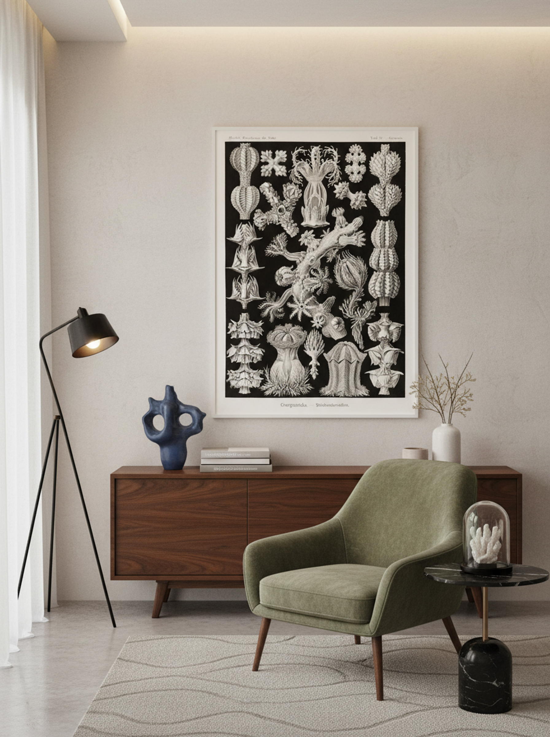 Gorgonida-Rindenkorallen (1904) - Ernst Haeckel - Lifestyle