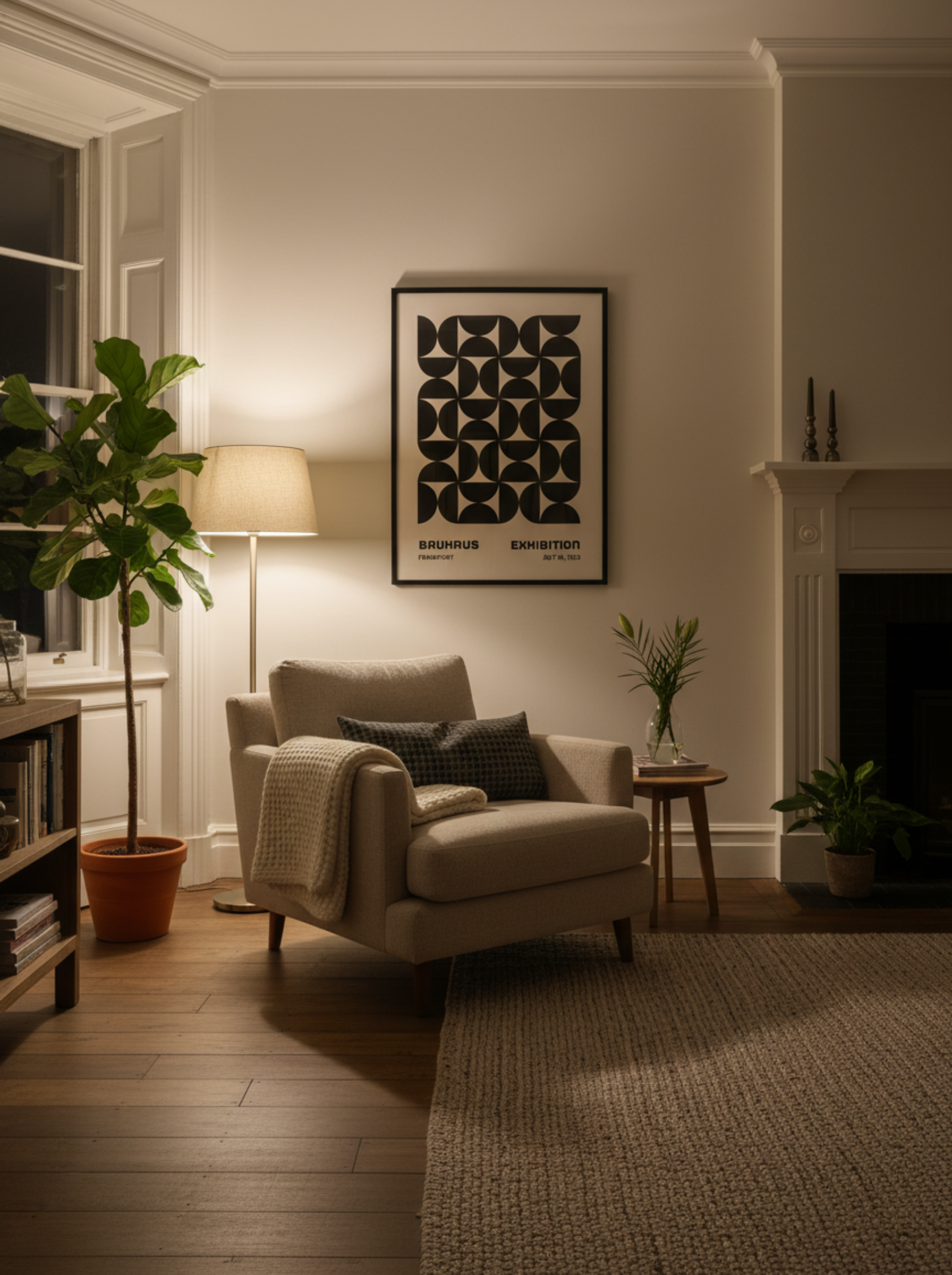 Bauhaus Modular Geometry - Black Edition (1923 Frankfurt) - Lifestyle