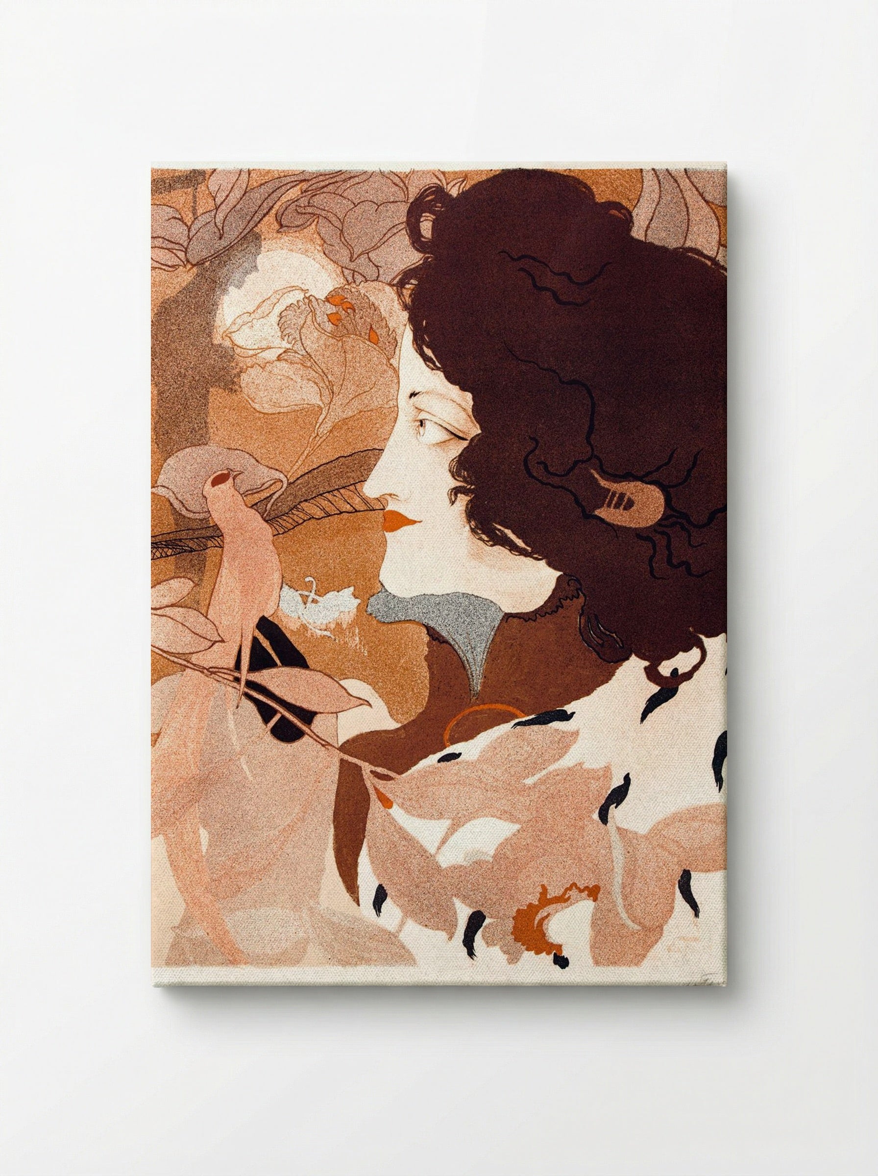 La Femme Fatale - Georges de Feure - Canvas