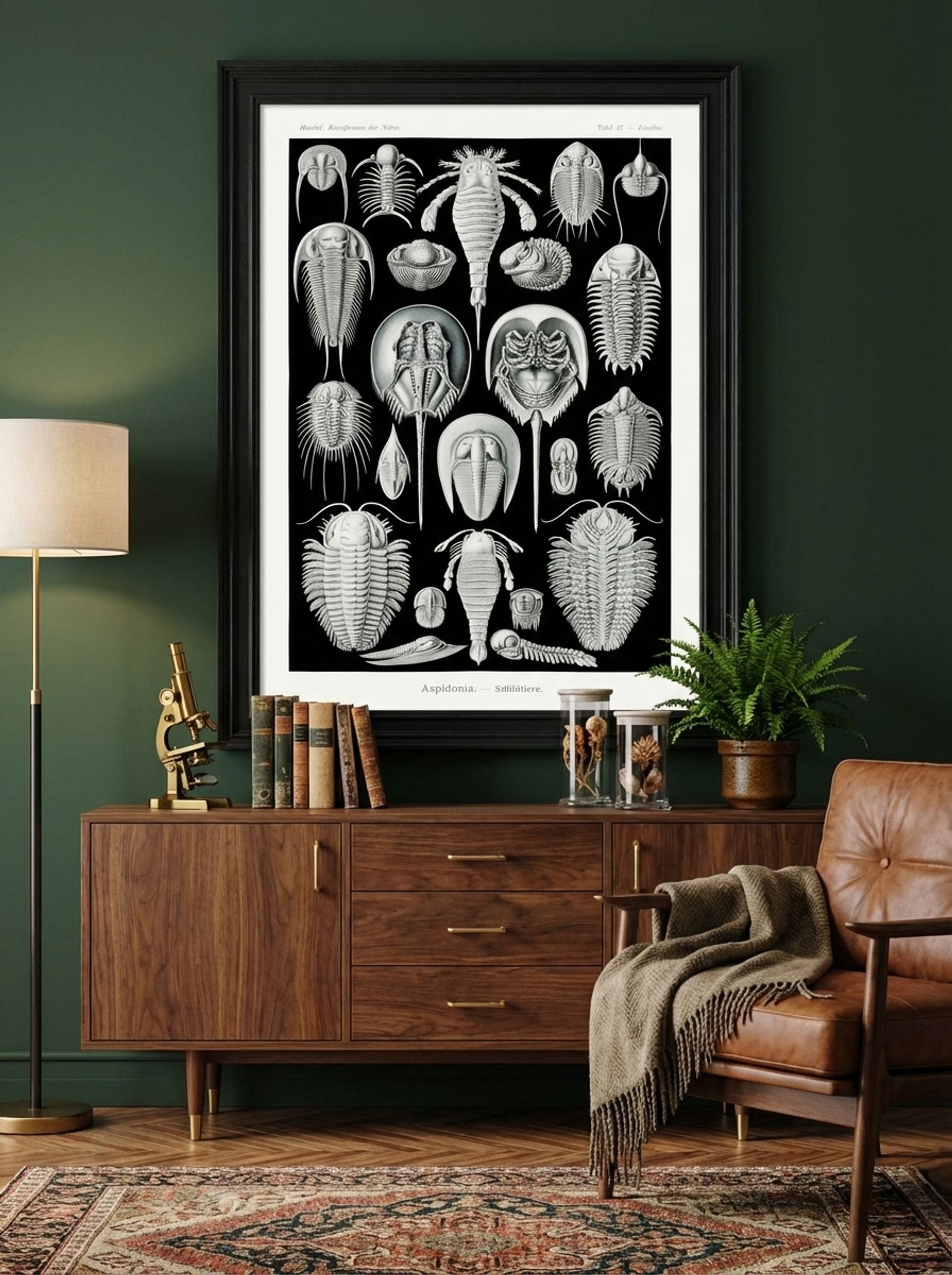 Aspidonia-Schildtiere (1904) - Ernst Haeckel - Lifestyle