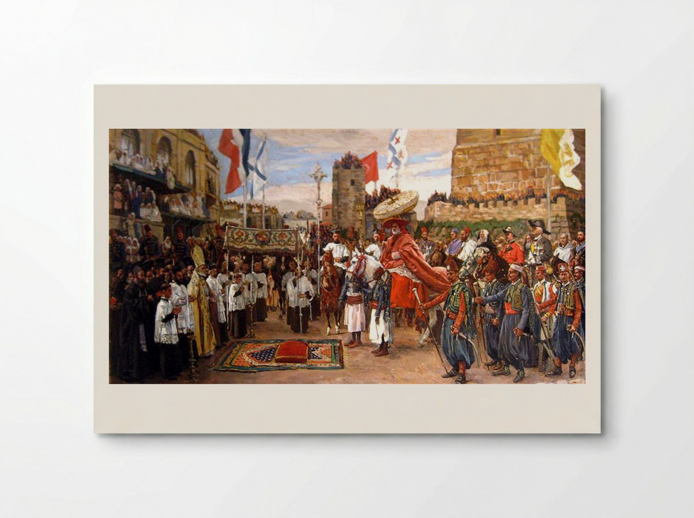 The Latin Patriarch of Jerusalem - James Tissot - Poster