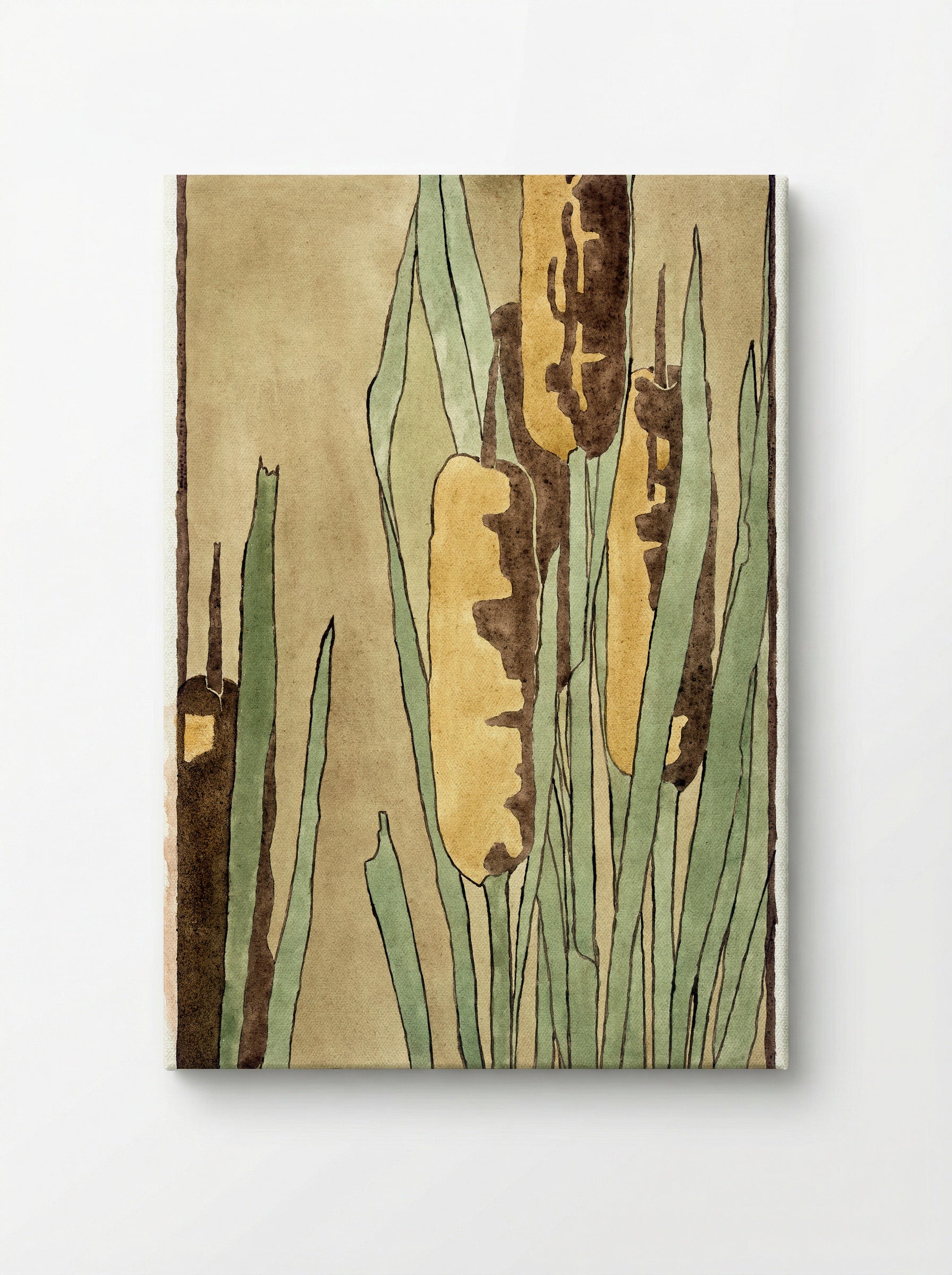 Cattail - Hannah Borger Overbeck - Canvas