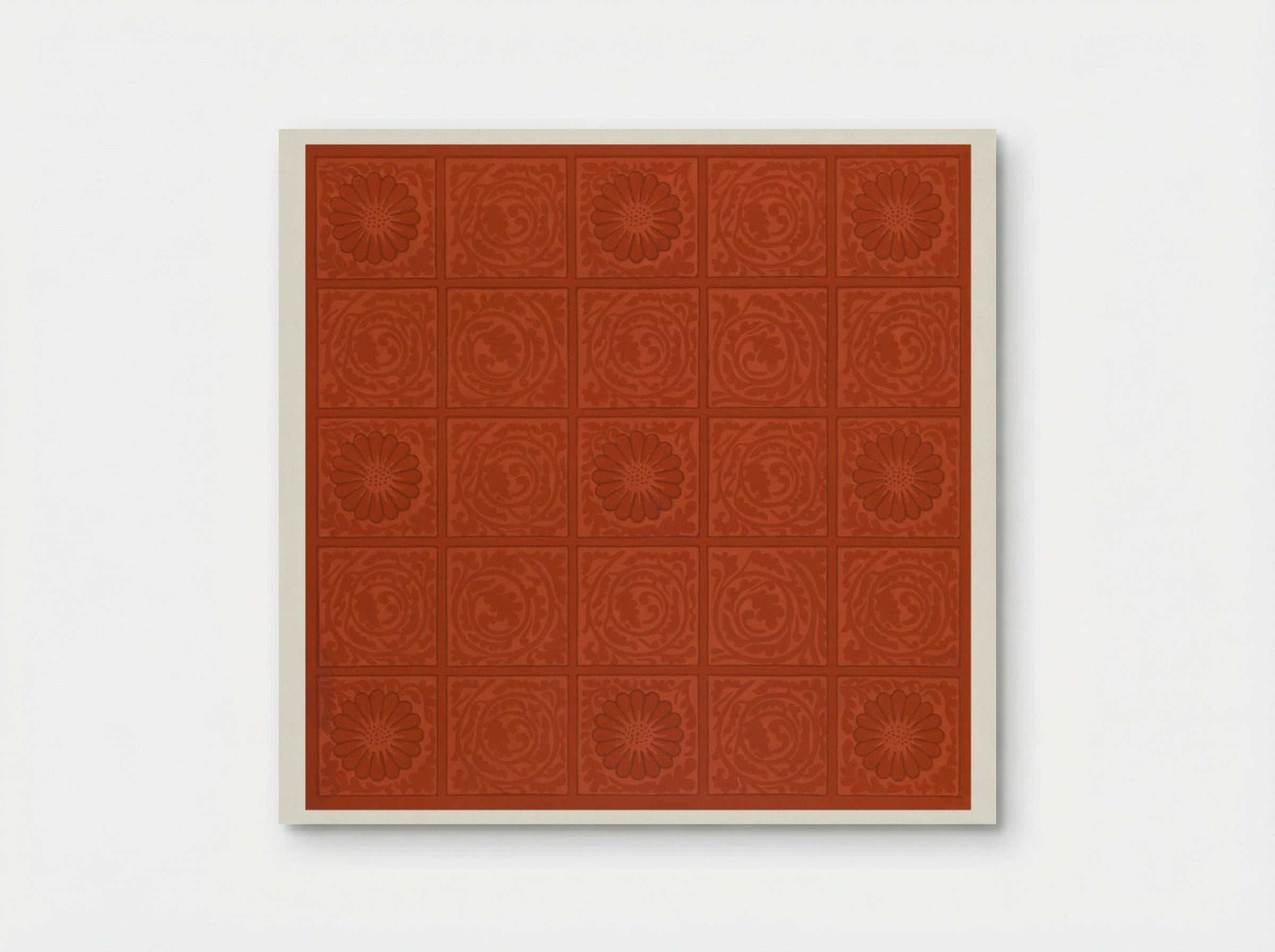Diaper Pattern - William Morris - Poster