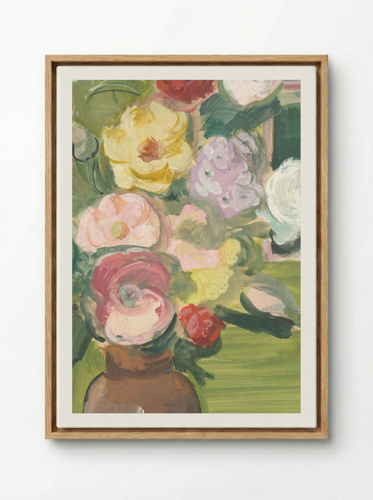 Bouquet - Cyprián Majerník - Framed Canvas Wood