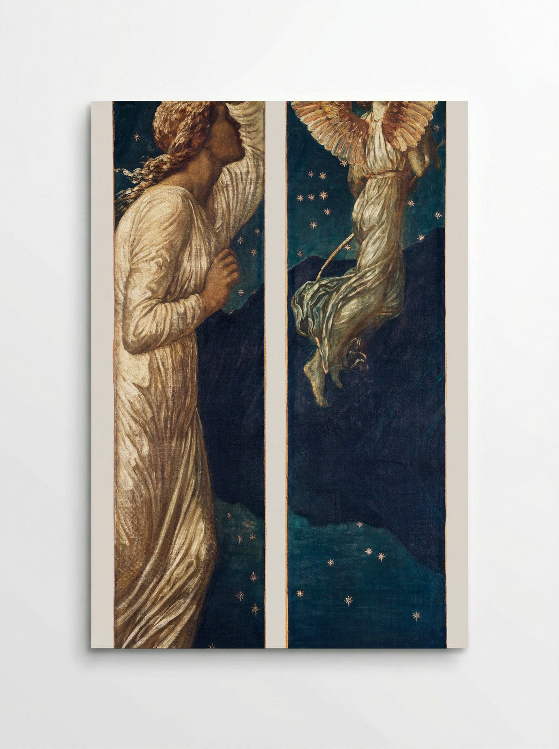 Cupid Flying Away from Psyche - Edward Burne-Jones - Poster