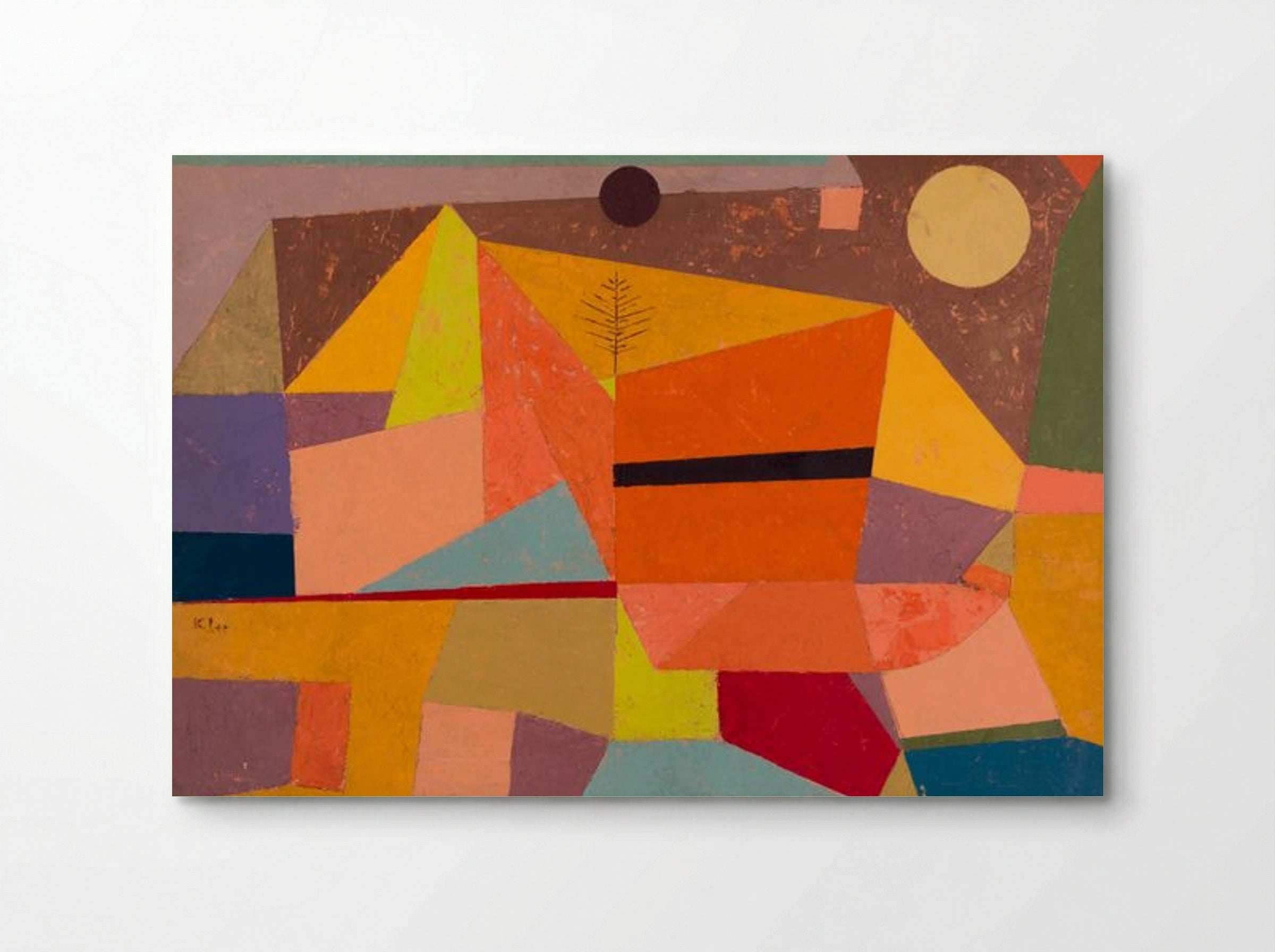 Heitere Gebirgslandschaft (Joyful Mountain Landscape) - Paul Klee - Poster