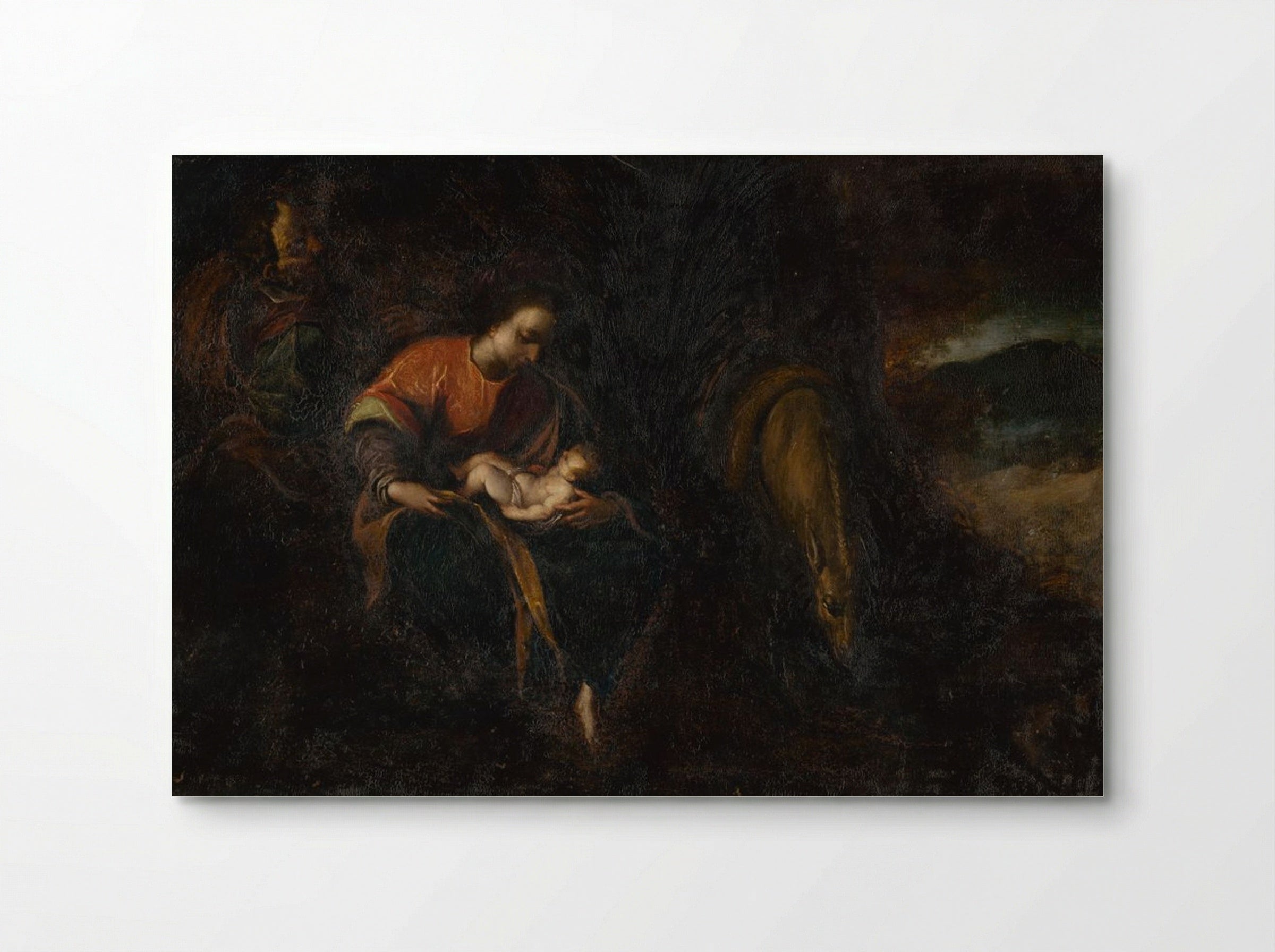 The Holy Family - Correggio - Poster