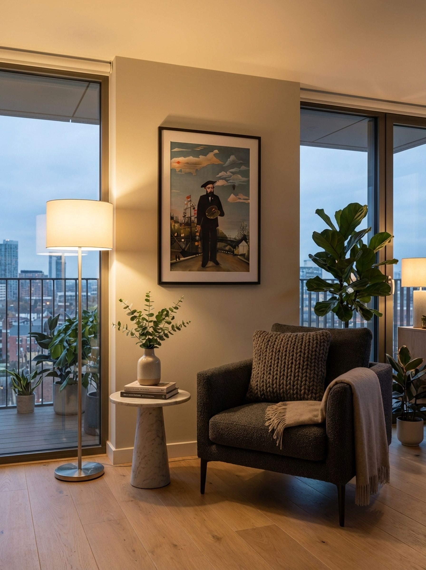 Self-Portrait with Palette - Henri Rousseau - Lifestyle