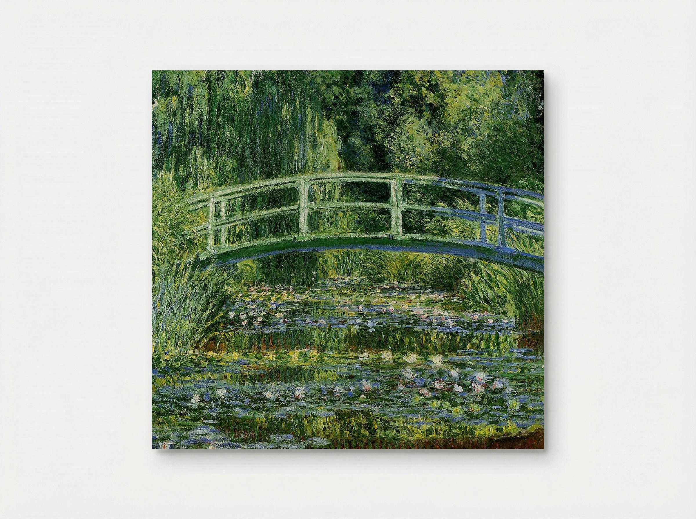 The Japanese Bridge (The Water-Lily Pond) - Claude Monet - Poster